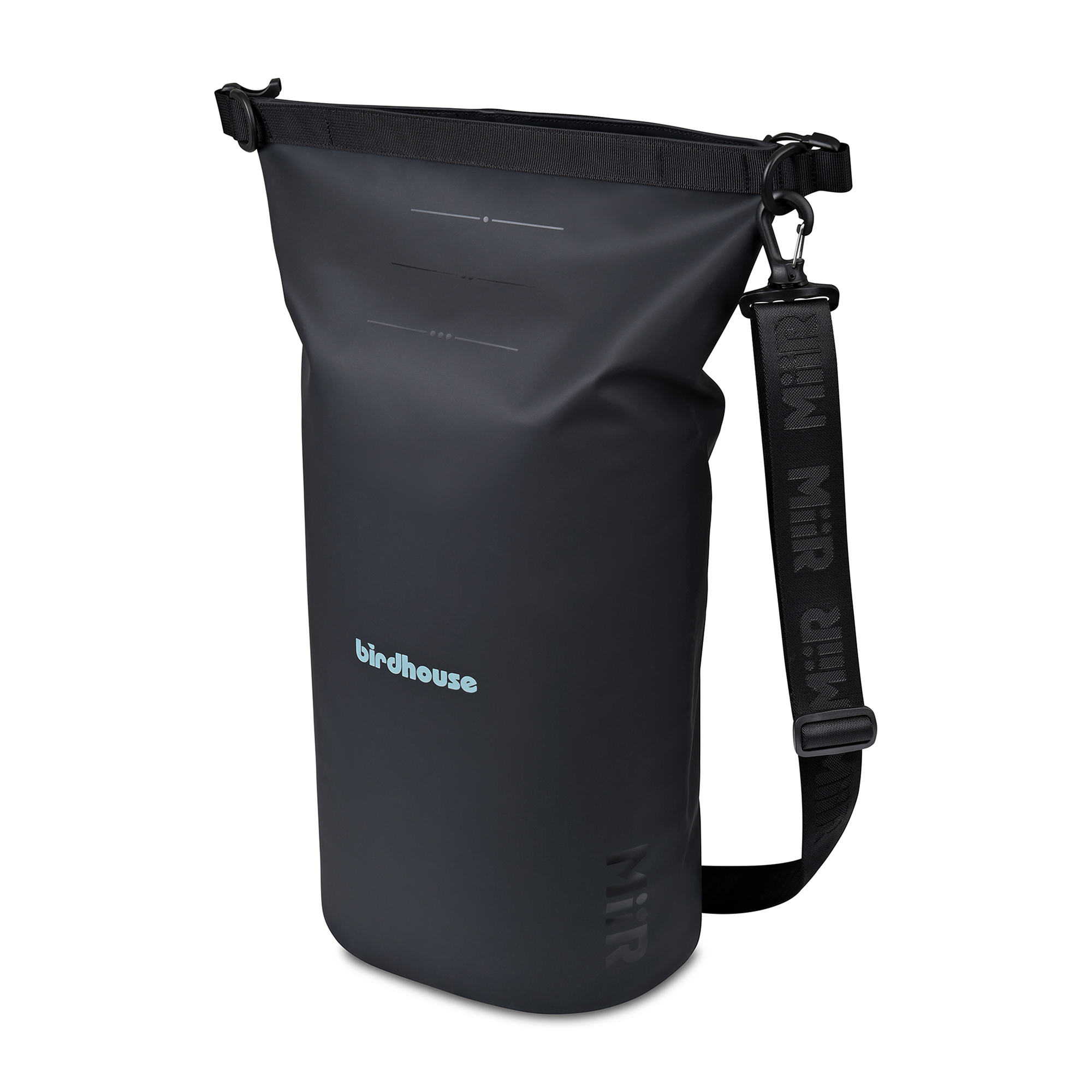 Picture of MiiR Bahia Recycled rPET 12L Barrel Dry Bag - Black