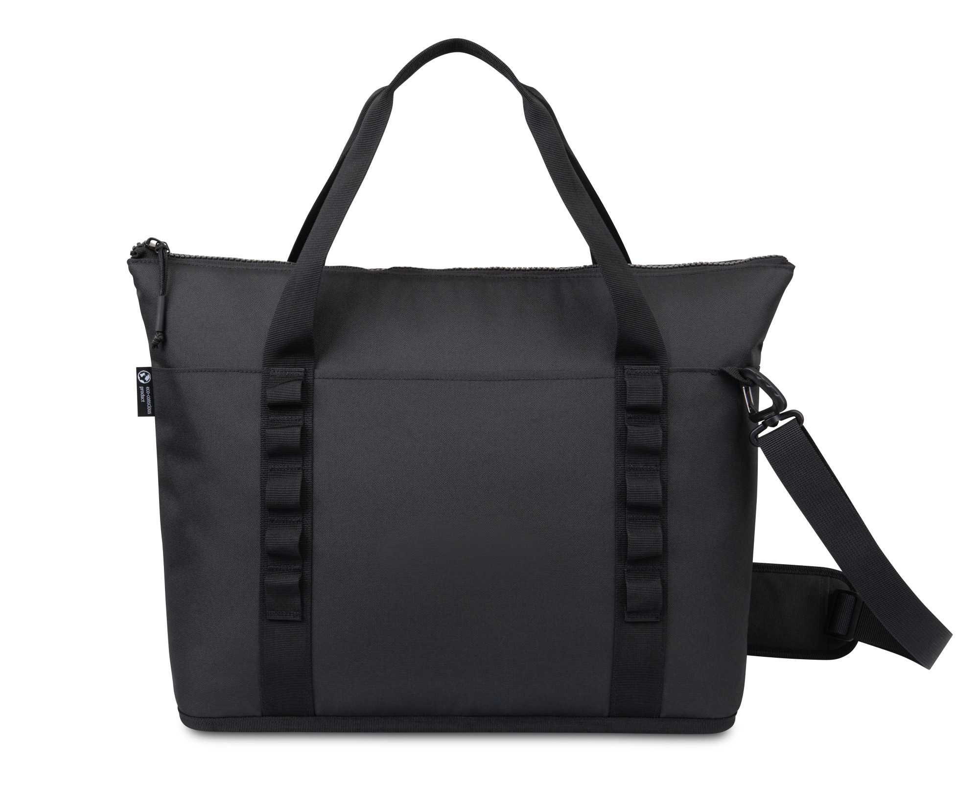 Picture of Acadia Recycled rPET Tote Cooler - Black