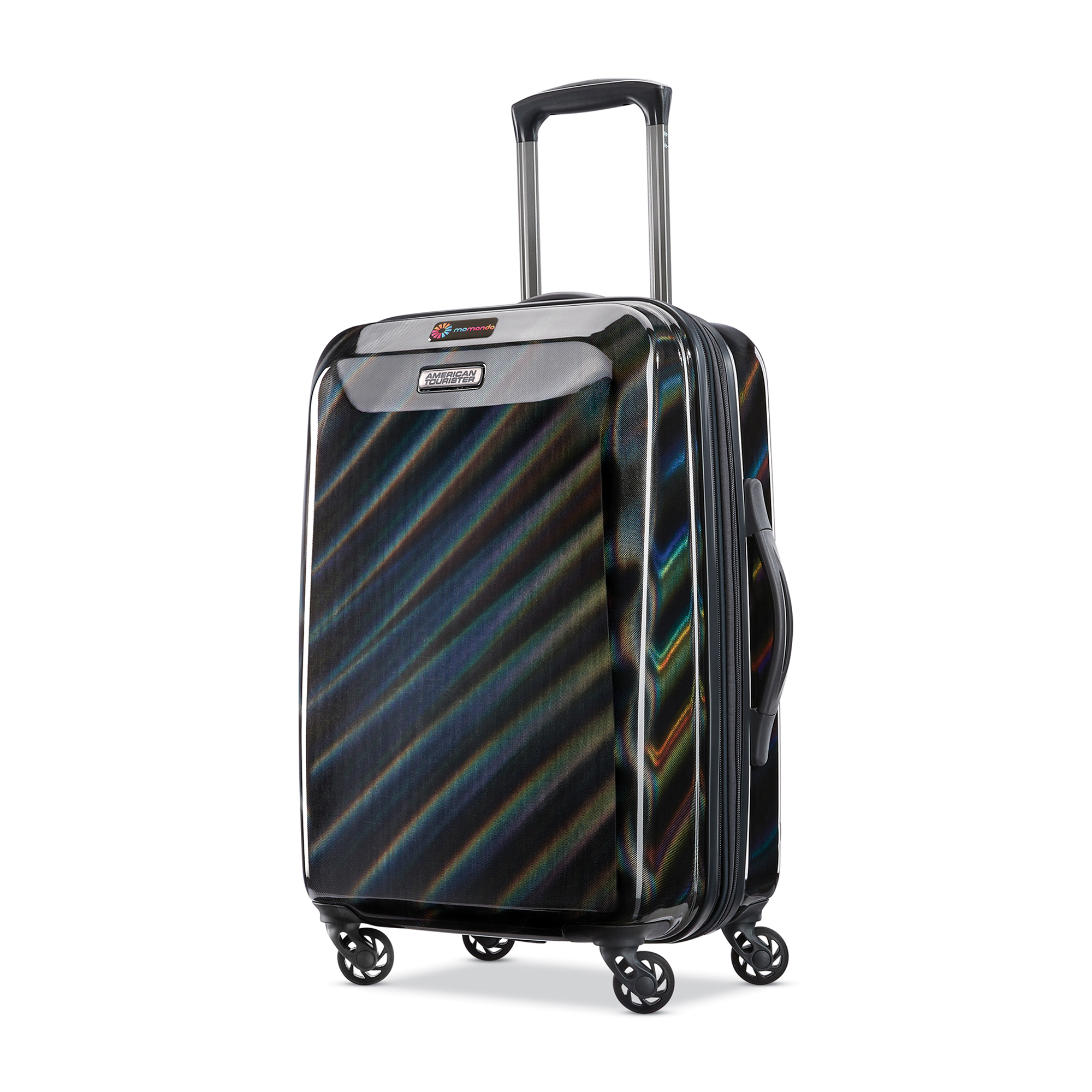 Picture of American Tourister Moonlight 21" Carry-on Spinner - Iridescent Black