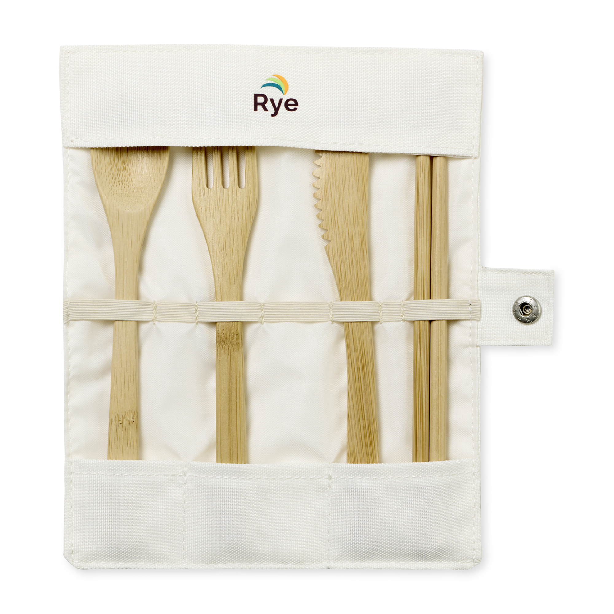 Picture of Zero-Waste Bamboo Utensil Kit - Natural