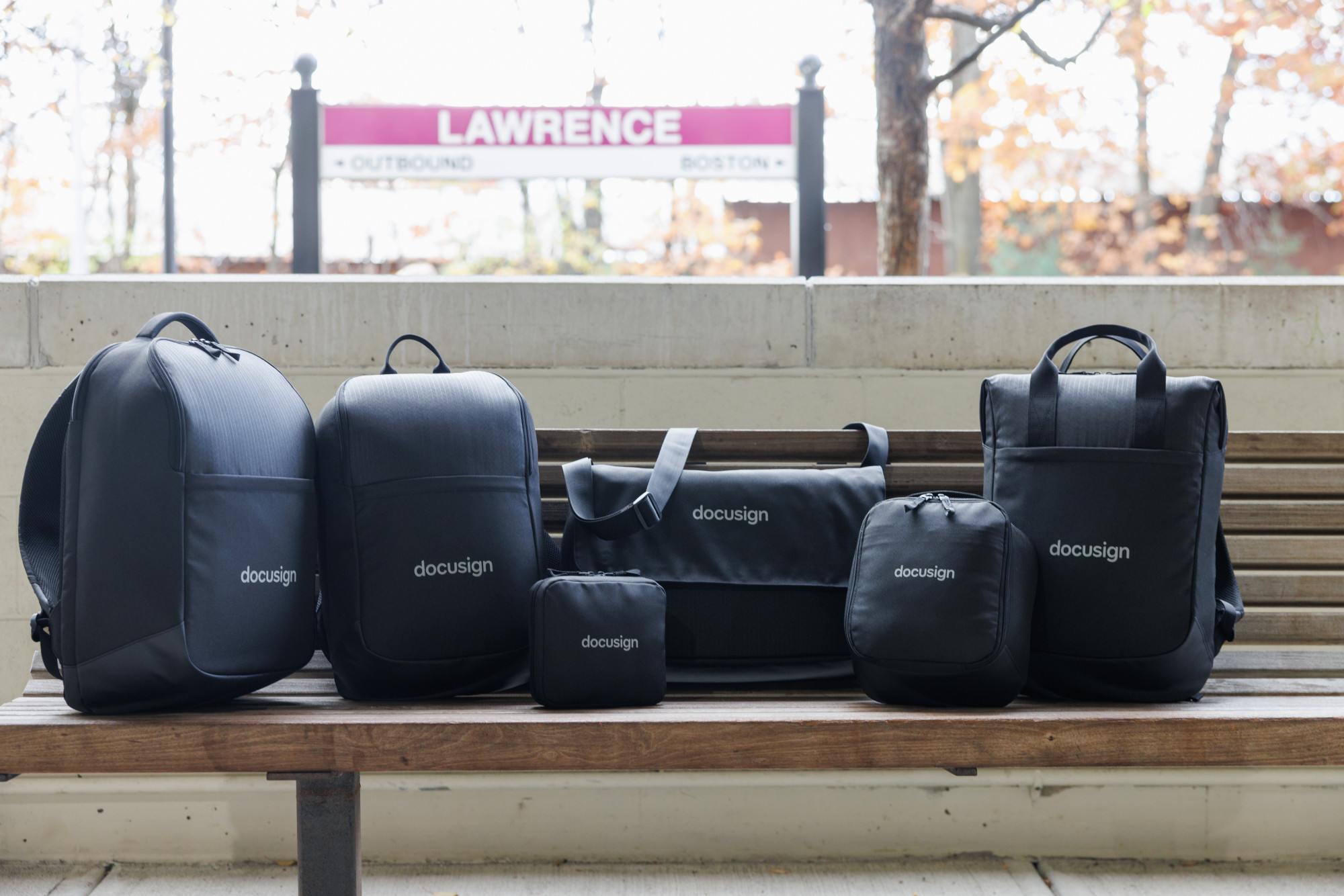 Picture of Transit Recycled rPET Laptop Slim Backpack - Black
