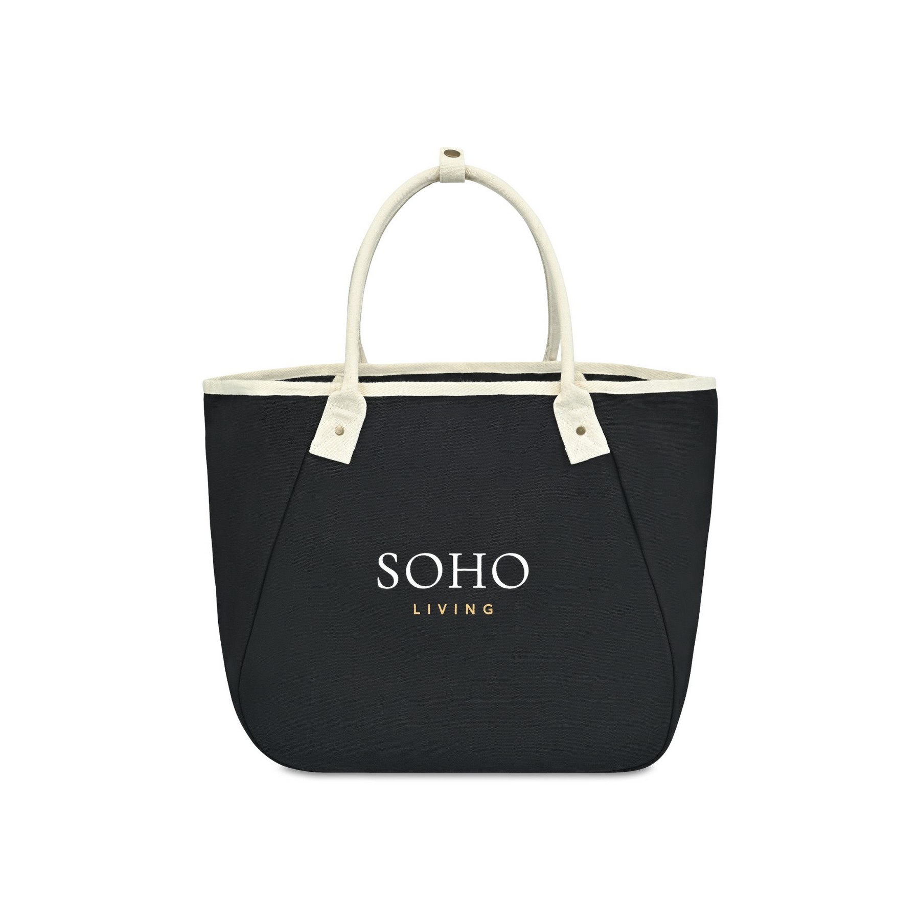 Picture of Market Street Tapered Carryall Tote - Black