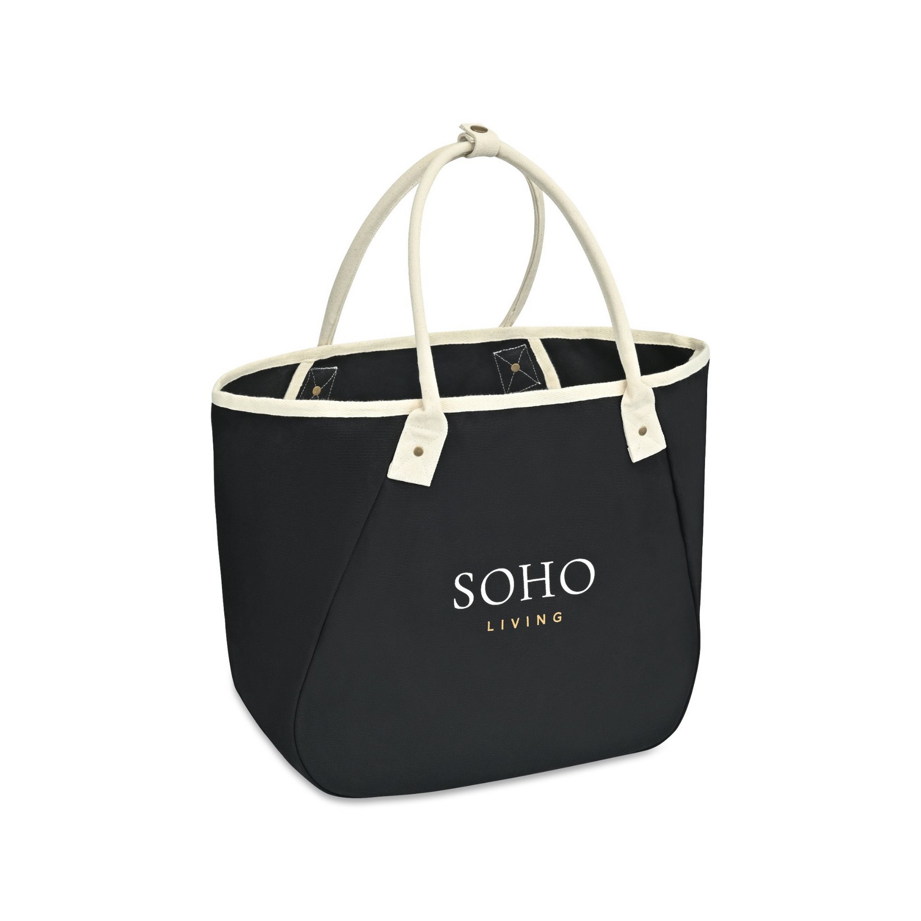 Picture of Market Street Tapered Carryall Tote - Black