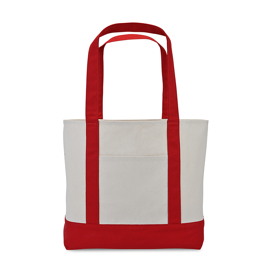 Picture of Large Canvas Tote - Red
