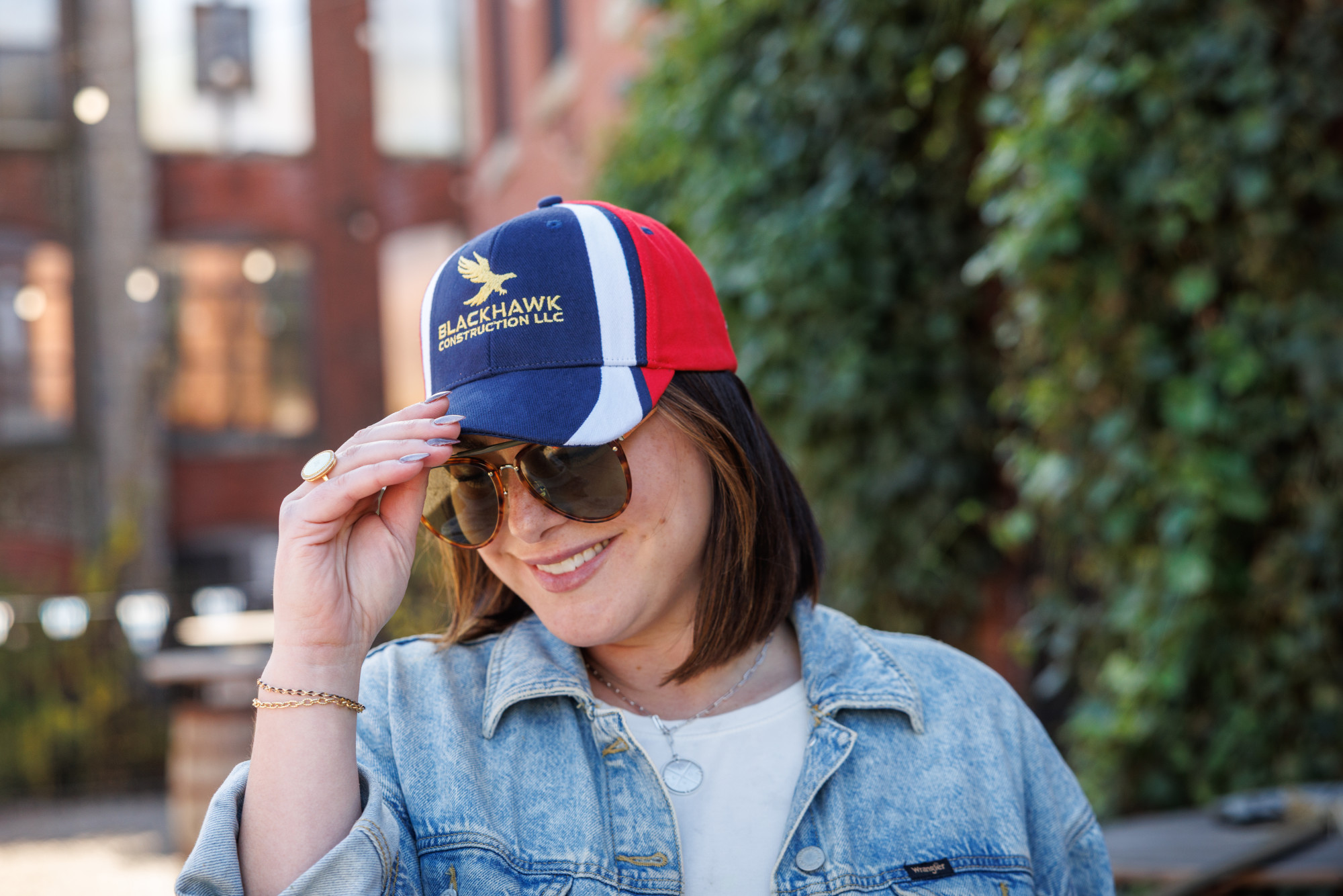 Picture of Merrimack Hat Co. Patriot Victory Hat - Red-White-Blue