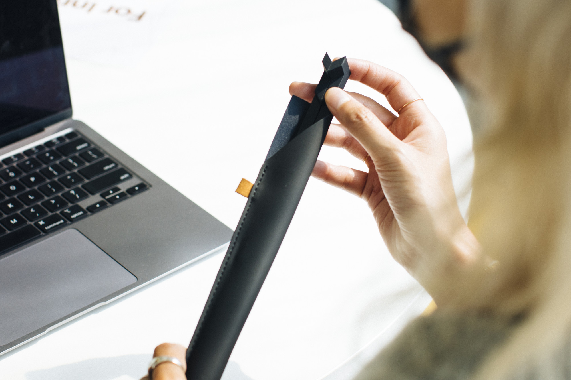 Picture of Native Union Fold Laptop Stand - Black