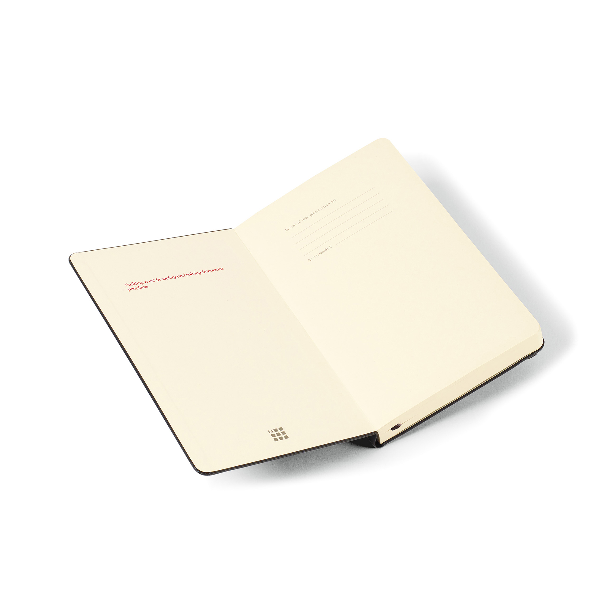 Picture of Moleskine Hard Cover Ruled Large Expanded Notebook - Black