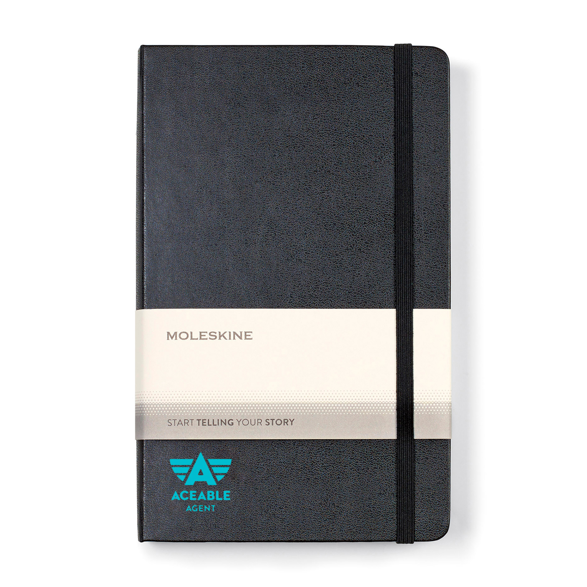 Picture of Moleskine Hard Cover Ruled Large Expanded Notebook - Black