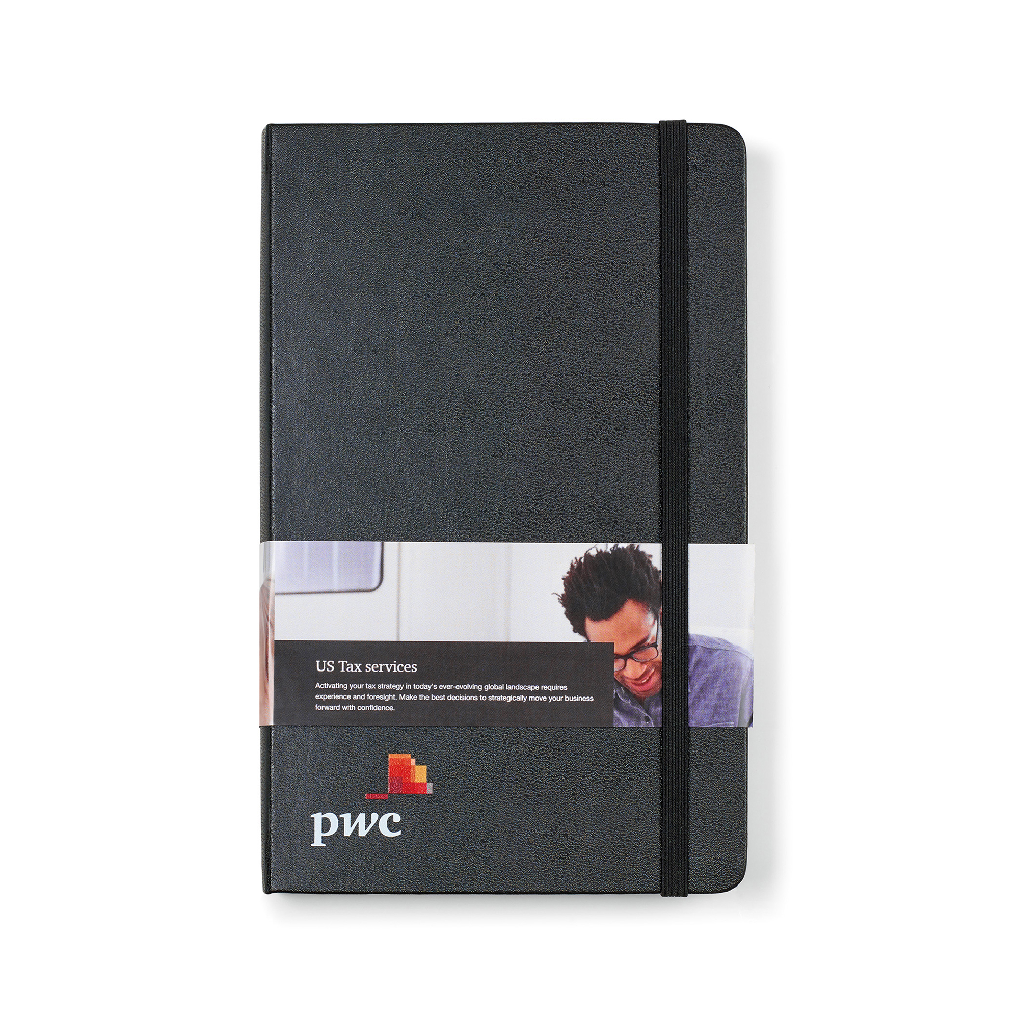 Picture of Moleskine Hard Cover Ruled Large Expanded Notebook - Black