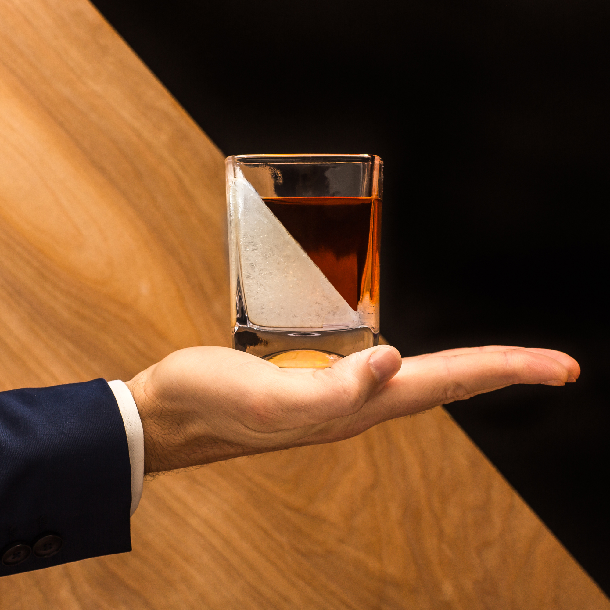 Picture of CORKCICLE Whiskey Wedge - Clear
