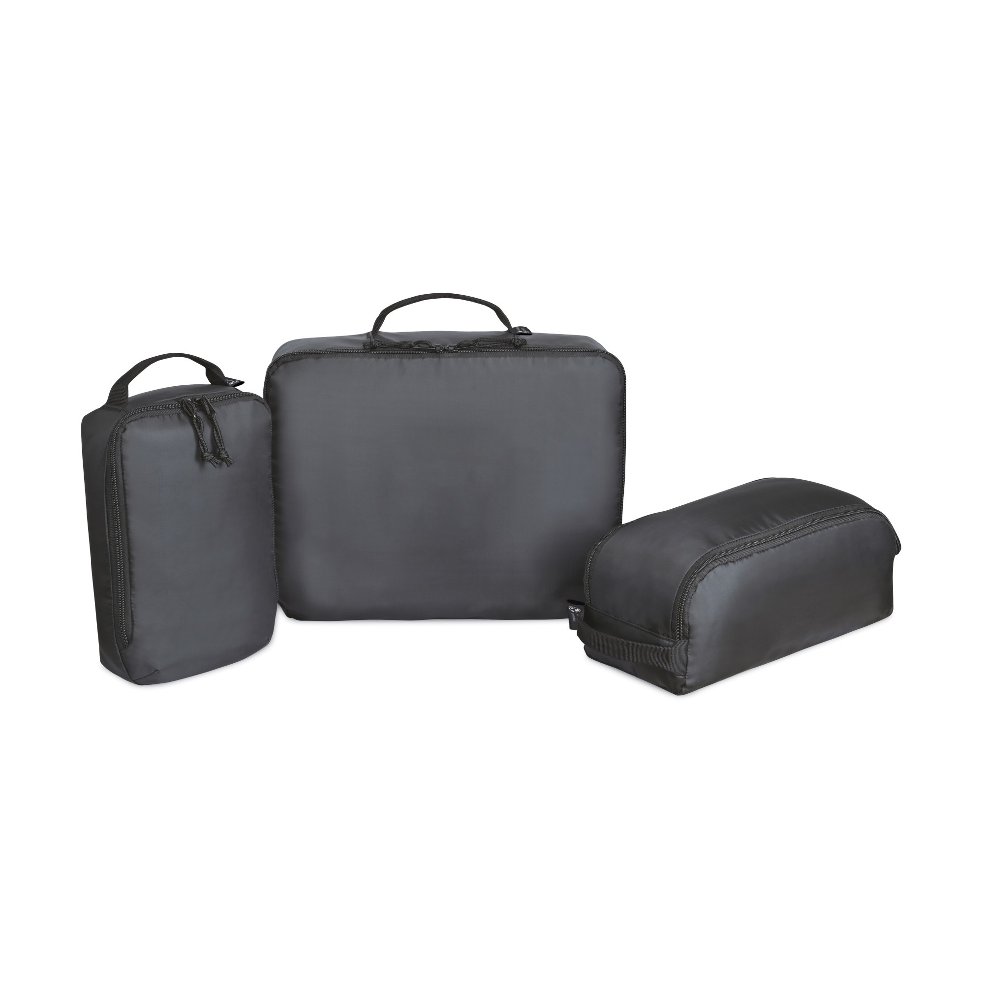 Picture of Renew Recycled rPET Packing Cube Set - AWARE - Black