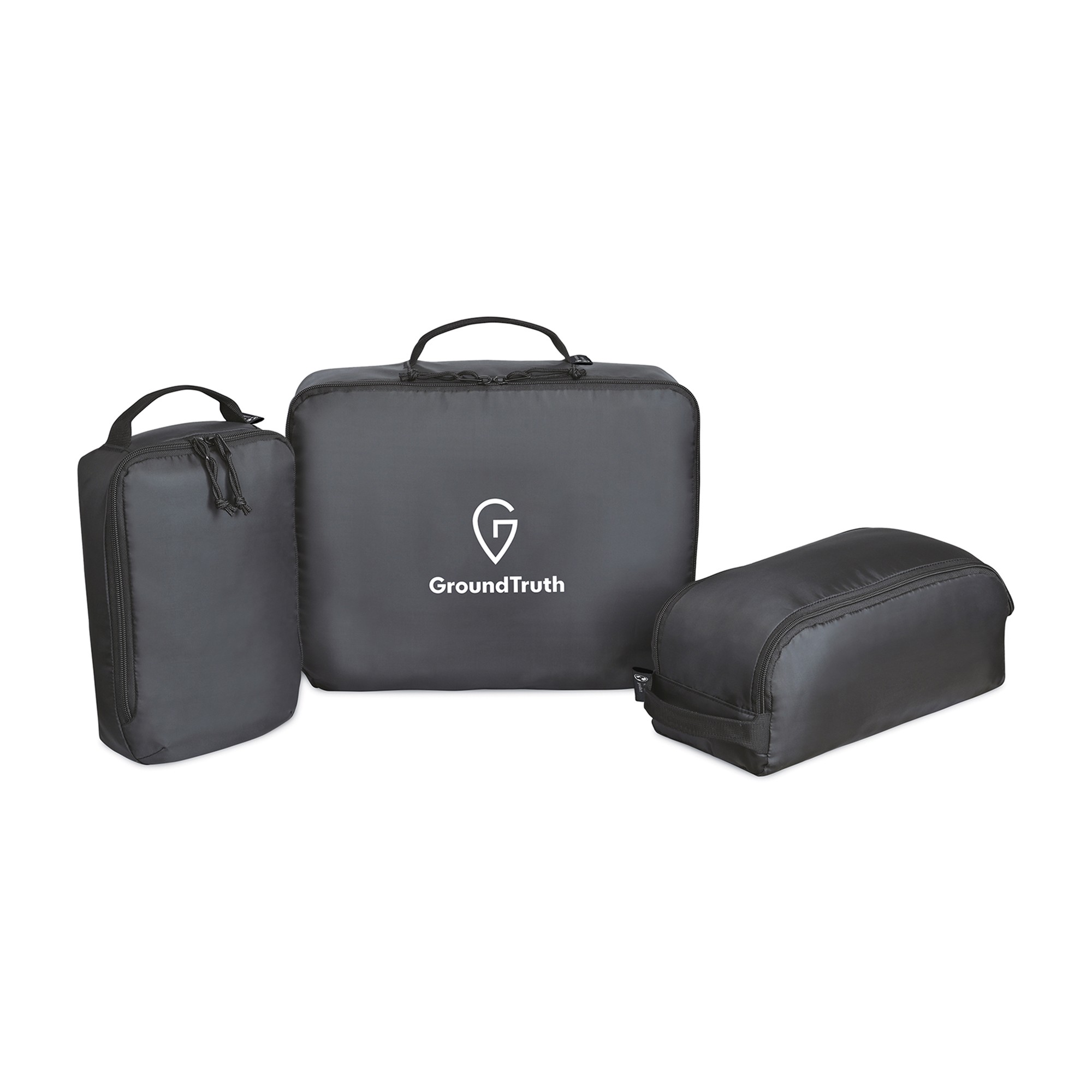 Picture of Renew Recycled rPET Packing Cube Set - AWARE - Black