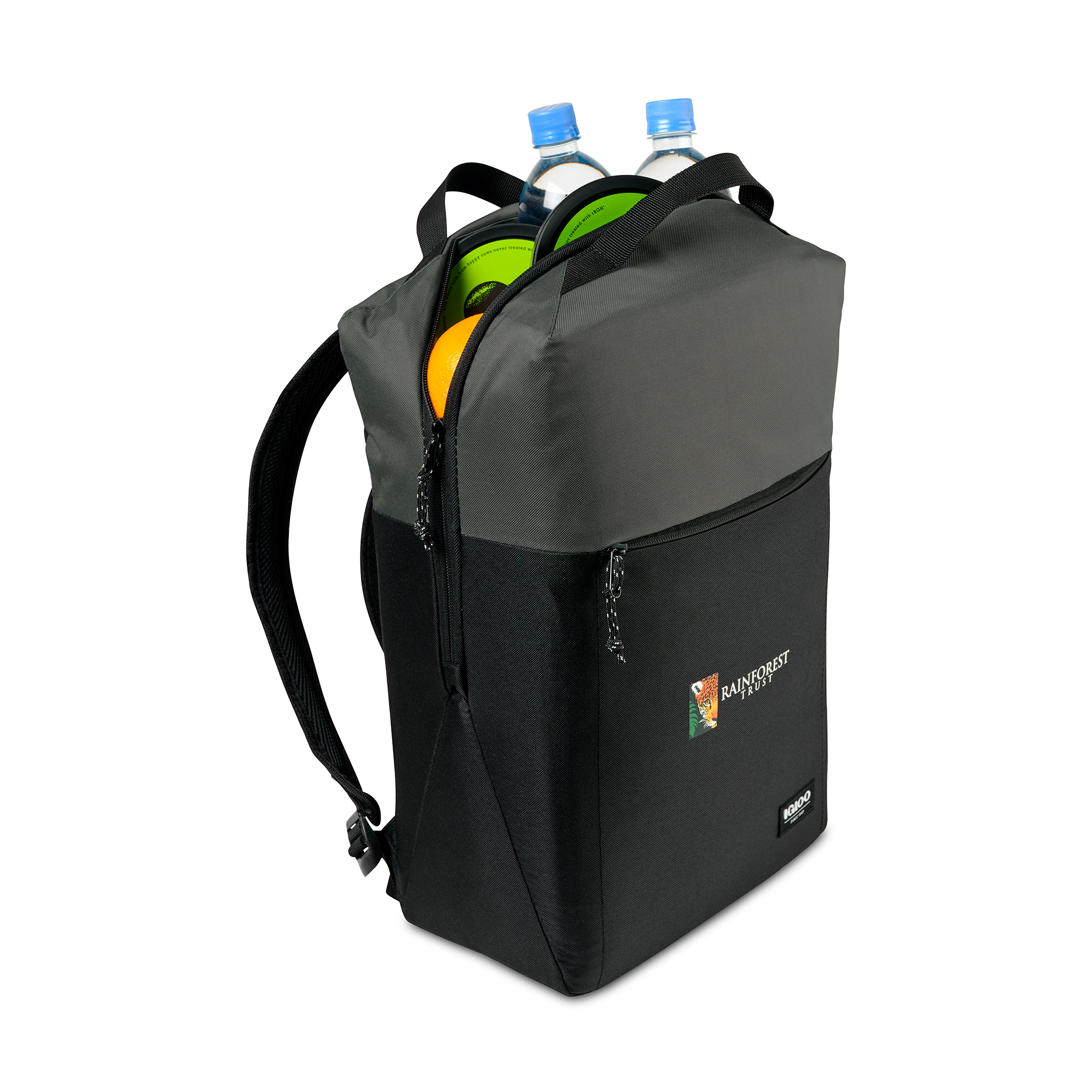 Picture of Igloo Fundamentals Lotus Backpack Cooler - Black-Dark Grey
