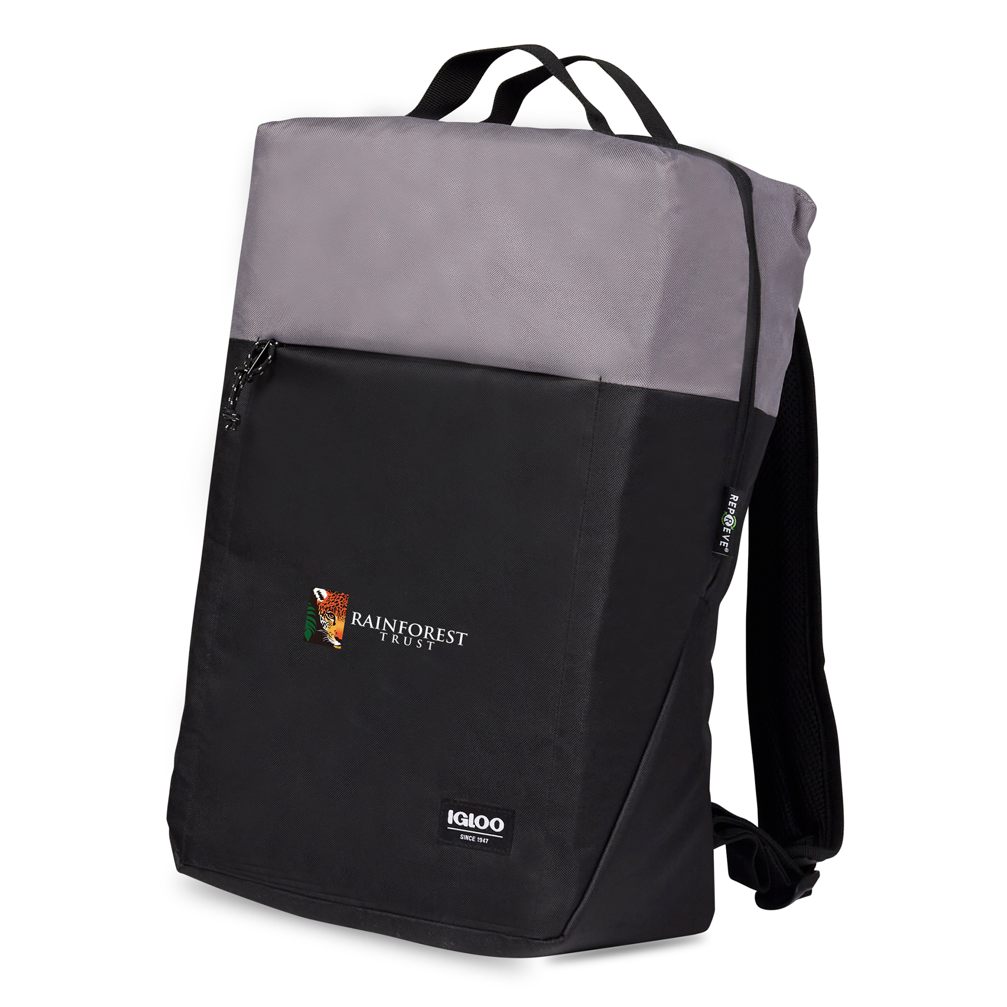 Picture of Igloo Fundamentals Lotus Backpack Cooler - Black-Dark Grey