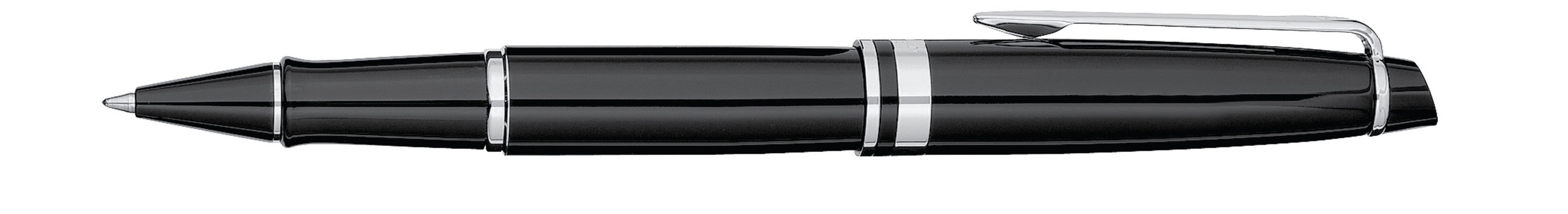 Picture of Waterman Expert Rollerball - Black - Silver Trim