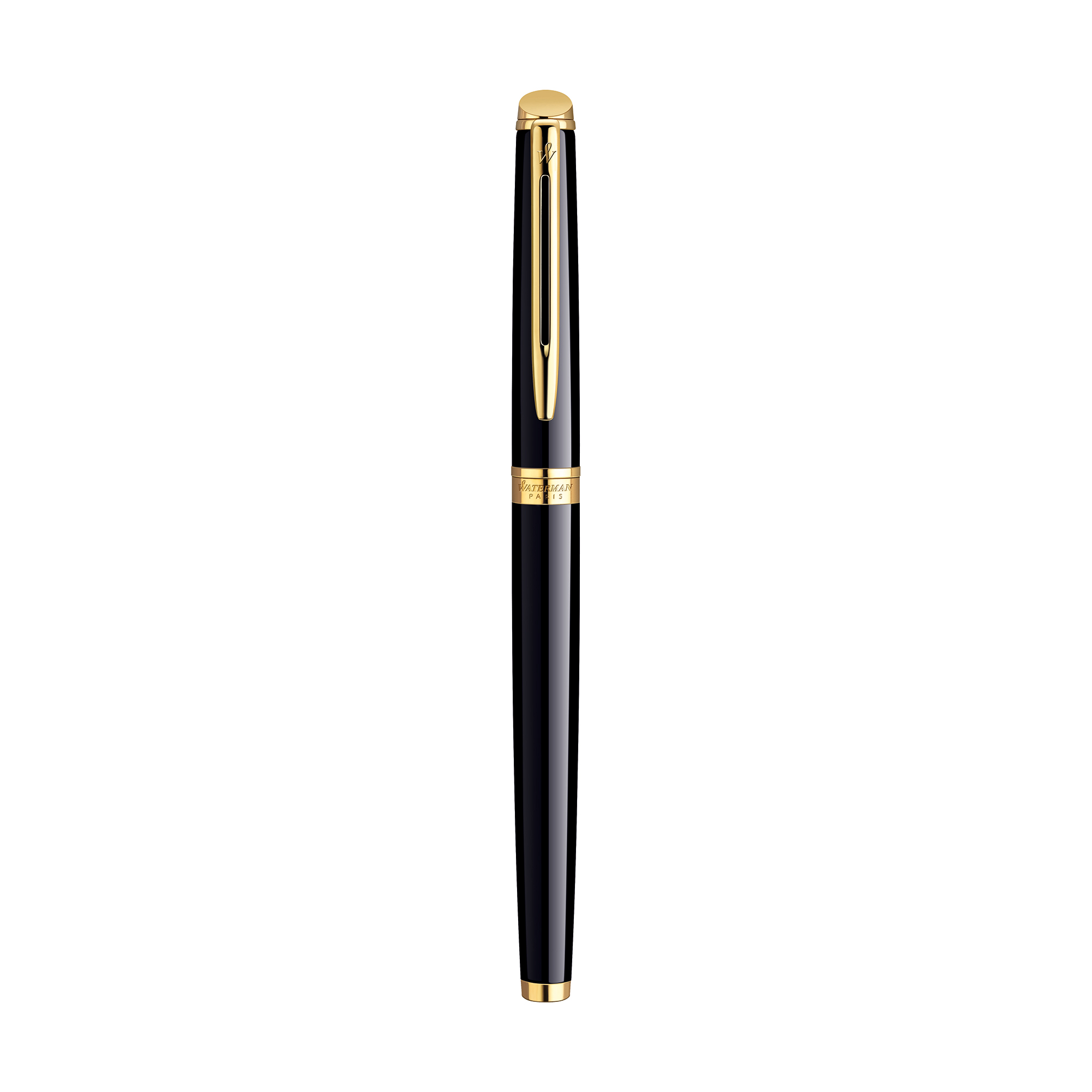 Picture of Waterman Hemisphere Rollerball - Black - Gold Trim