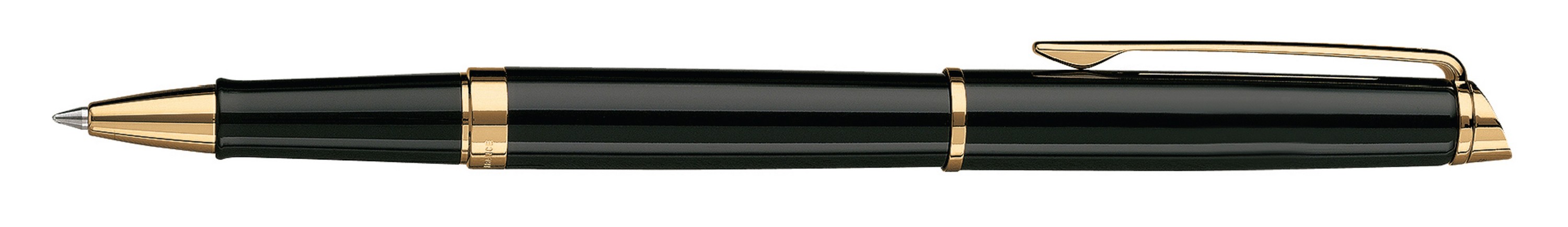 Picture of Waterman Hemisphere Rollerball - Black - Gold Trim