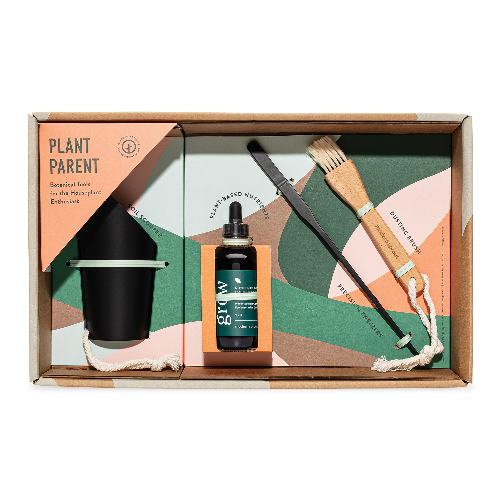 Picture of Modern Sprout Plant Parent Care Kit - Black