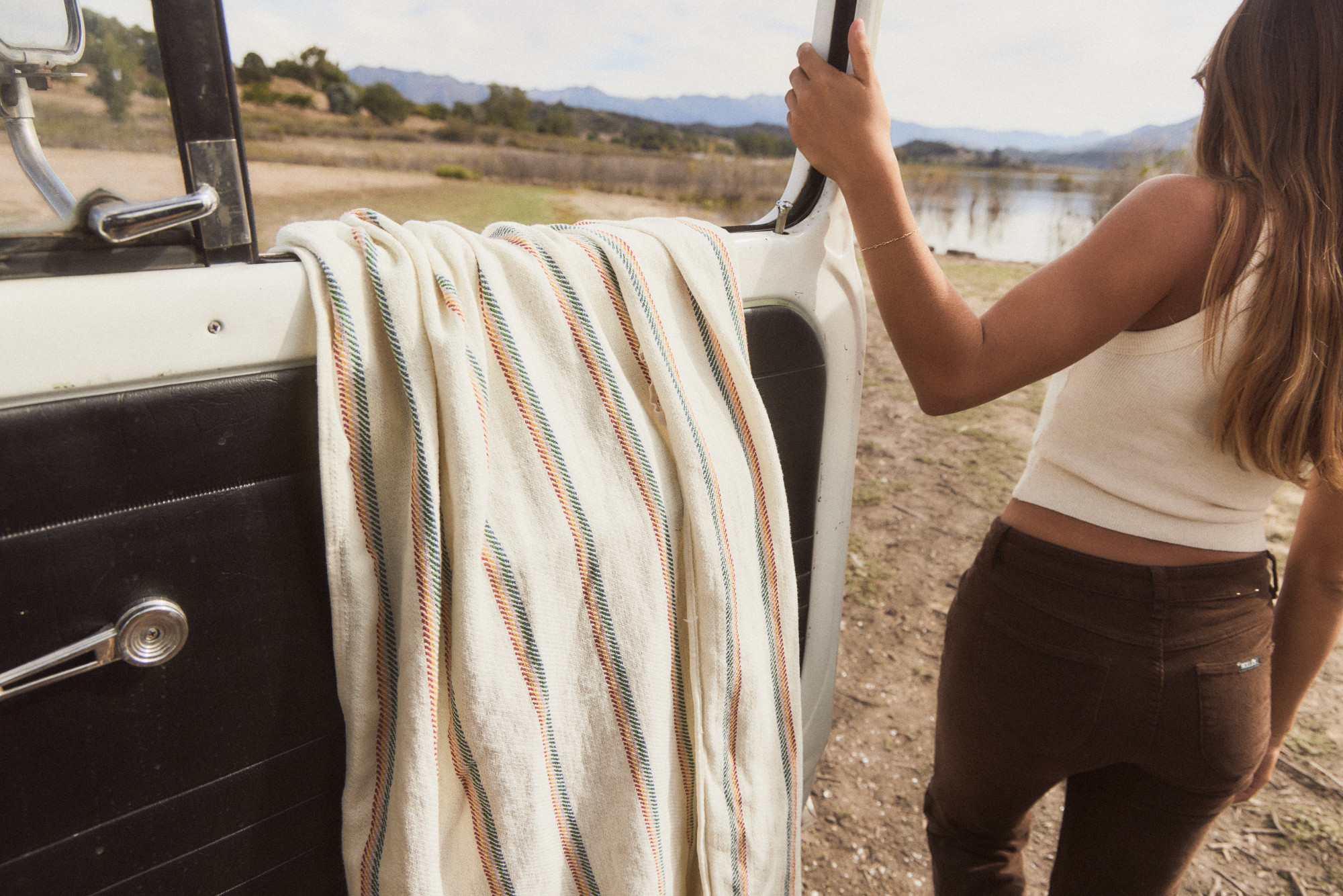 Picture of Slowtide Turkish Cotton Towel - Baja