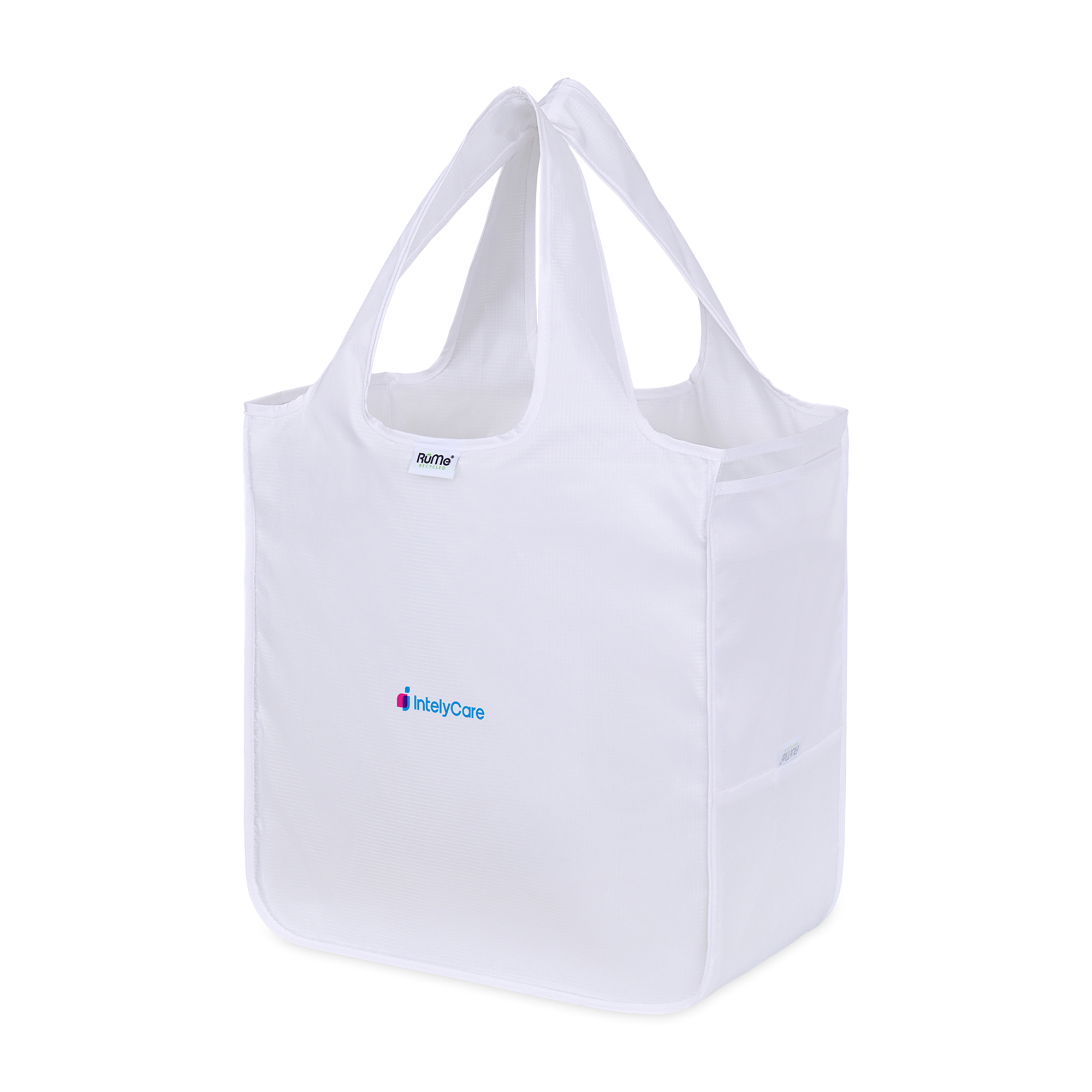 Picture of RuMe Recycled Ripstop rPET Large Tote - White