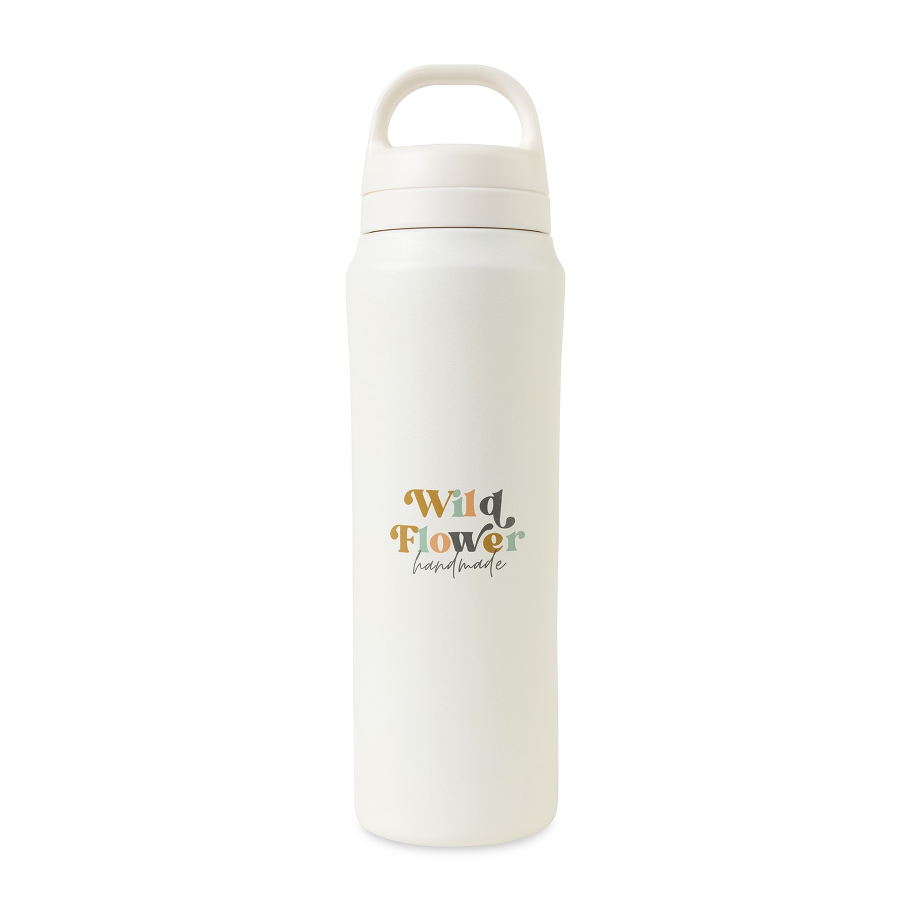 Picture of Aviana Rowan Recycled Stainless Steel Water Bottle - 16 Oz. - Marshmallow