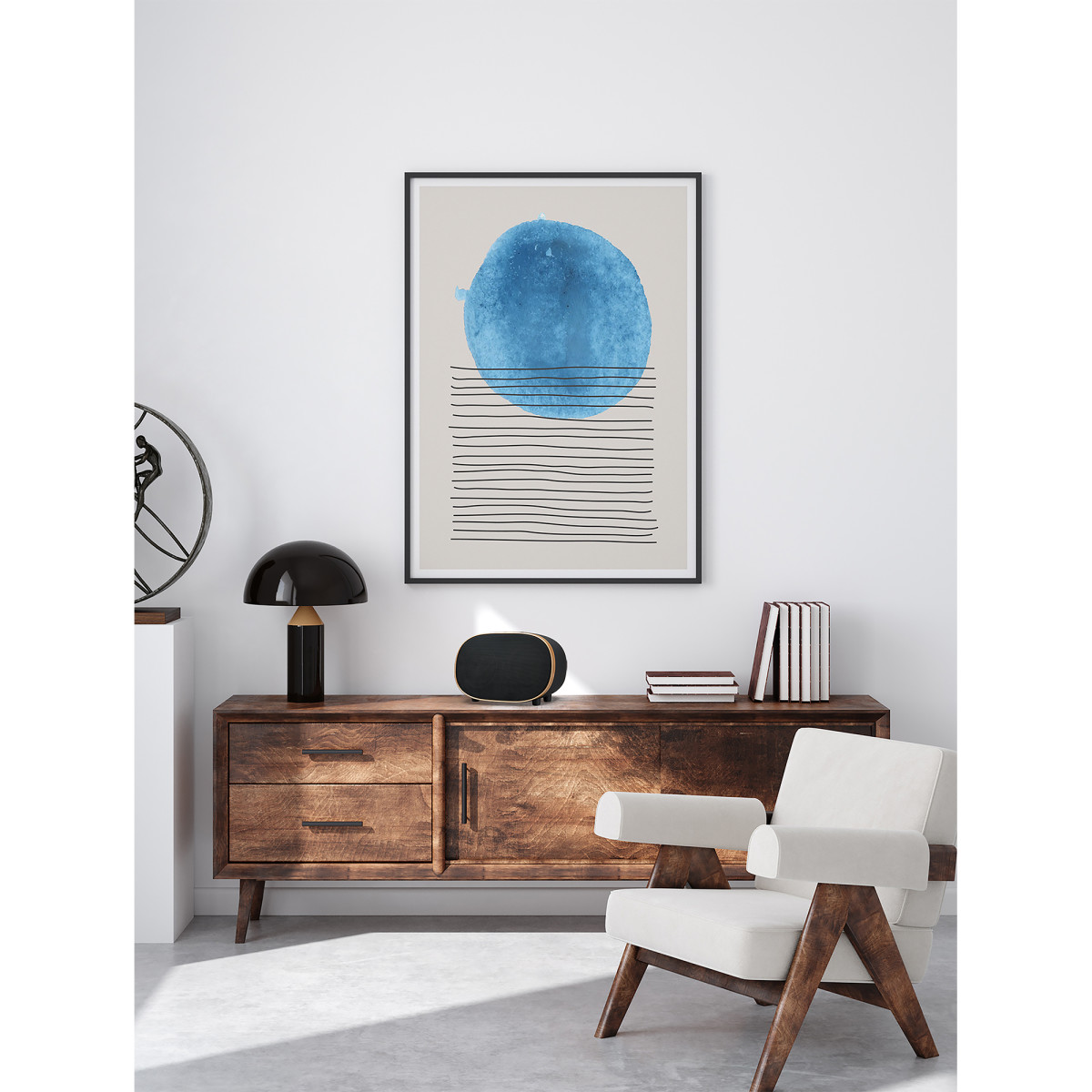 Picture of iLive Retro Wireless Bluetooth Speaker - Black