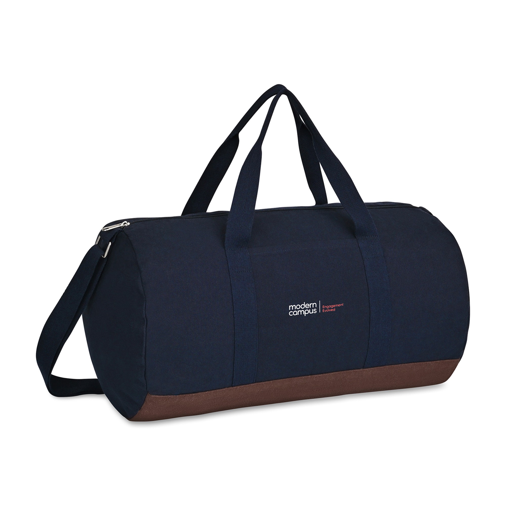 Picture of Ivy Recycled Cotton Barrel Duffel - AWARE - Navy