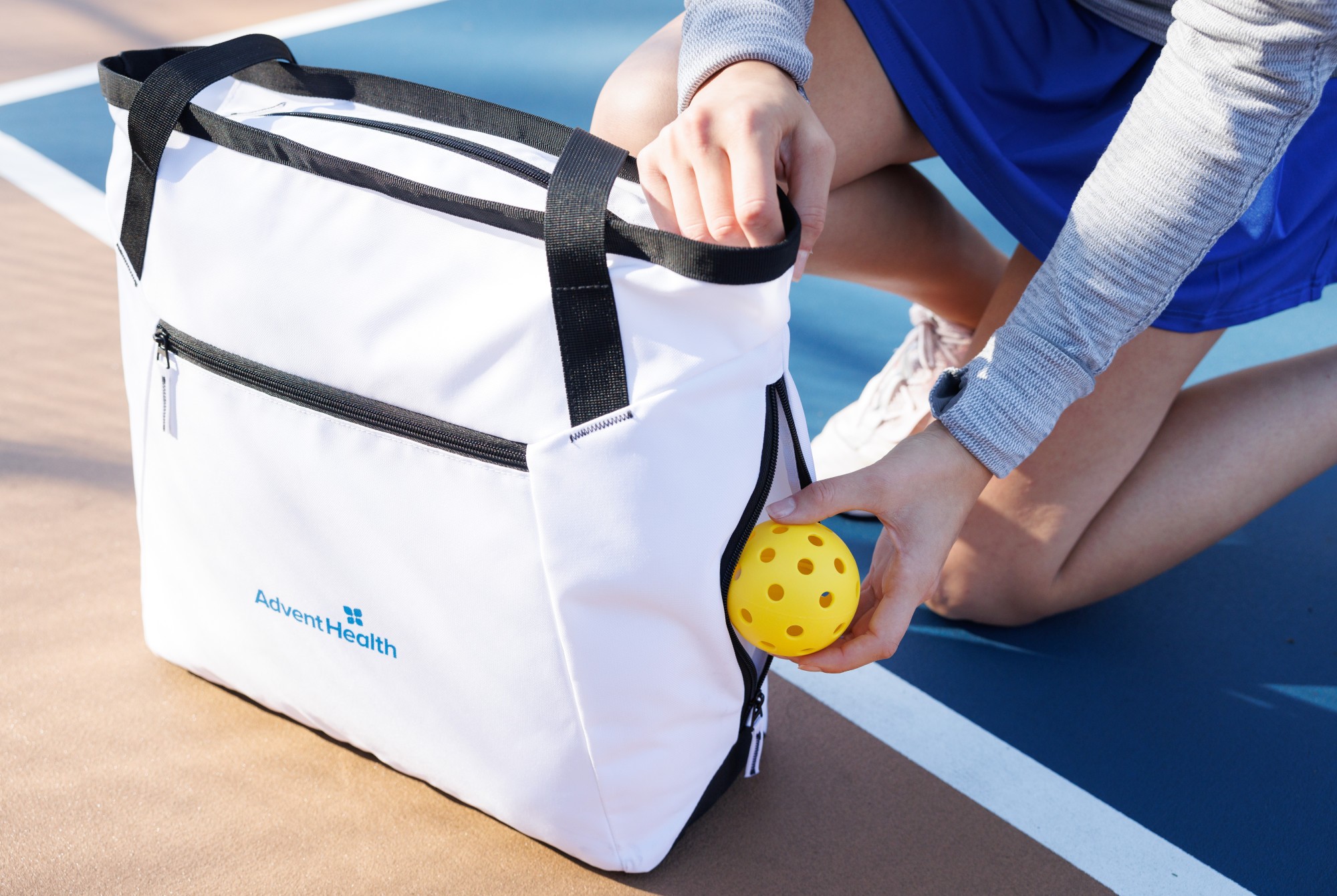 Picture of Rally Recycled Courtside Tote - White
