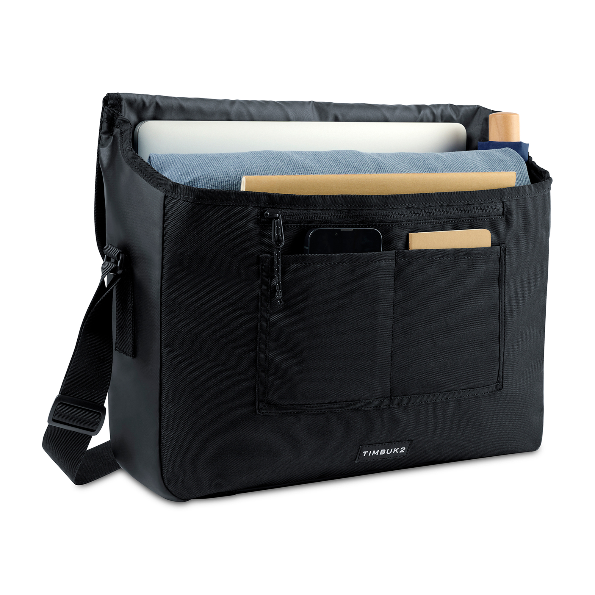 Picture of Timbuk2 City Compass Recycled Polyester Messenger Bag - Jet Black