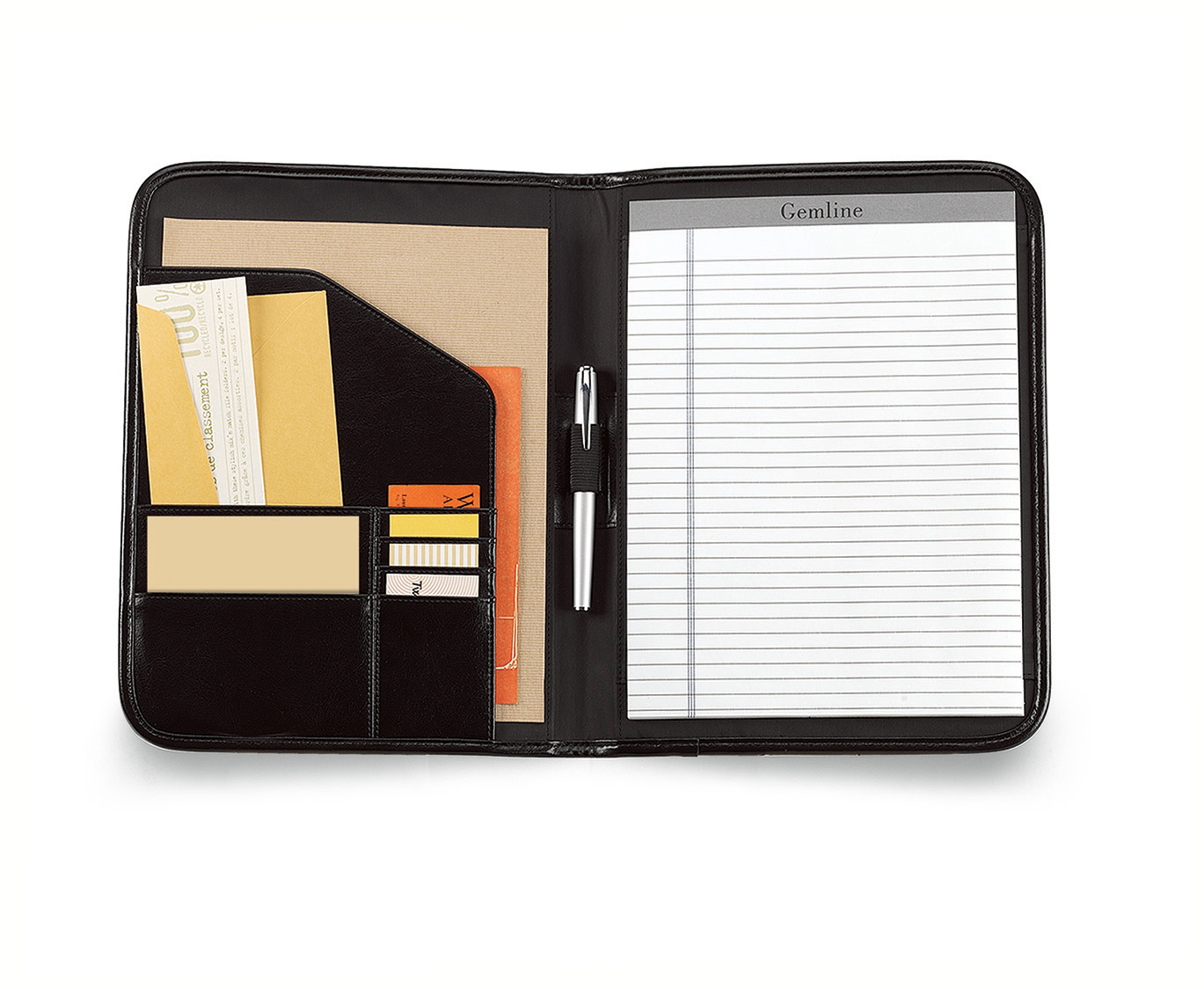 Picture of Contemporary Leather Writing Pad - Black