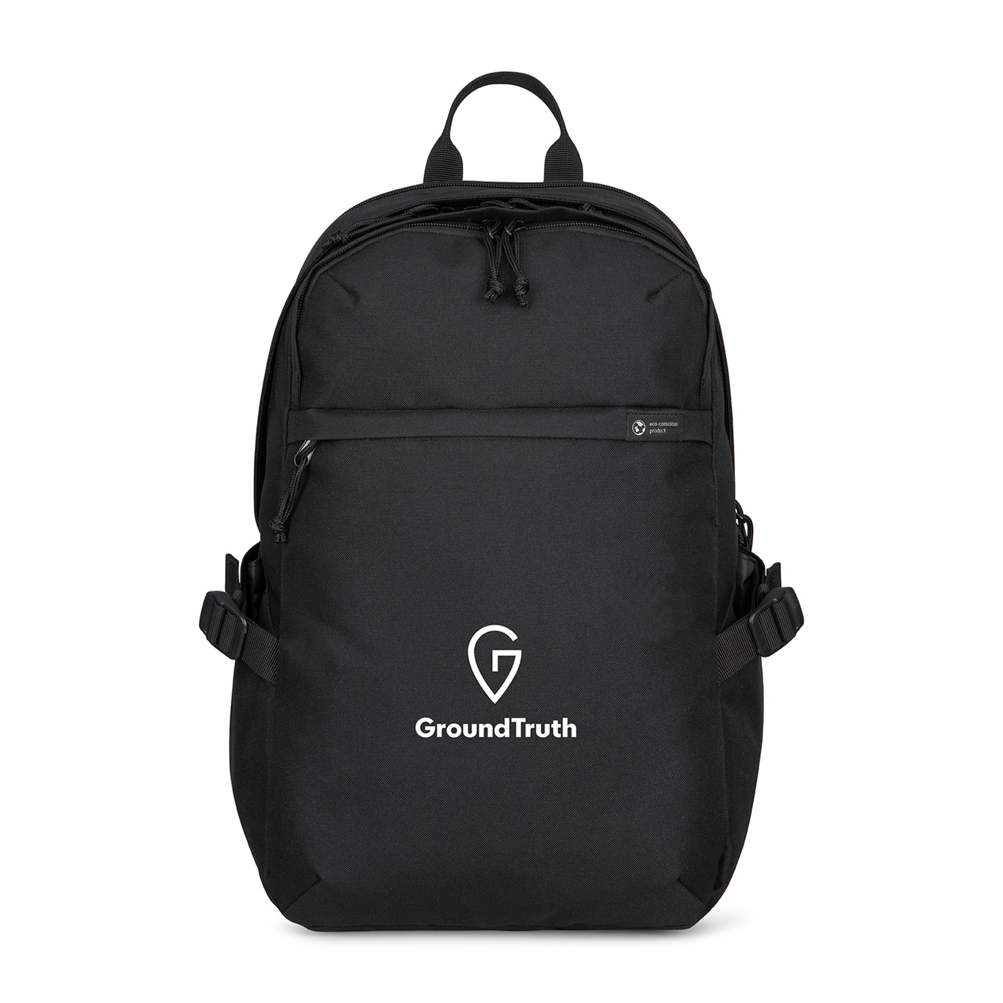 Picture of Renew Recycled rPET Computer Backpack - AWARE - Black