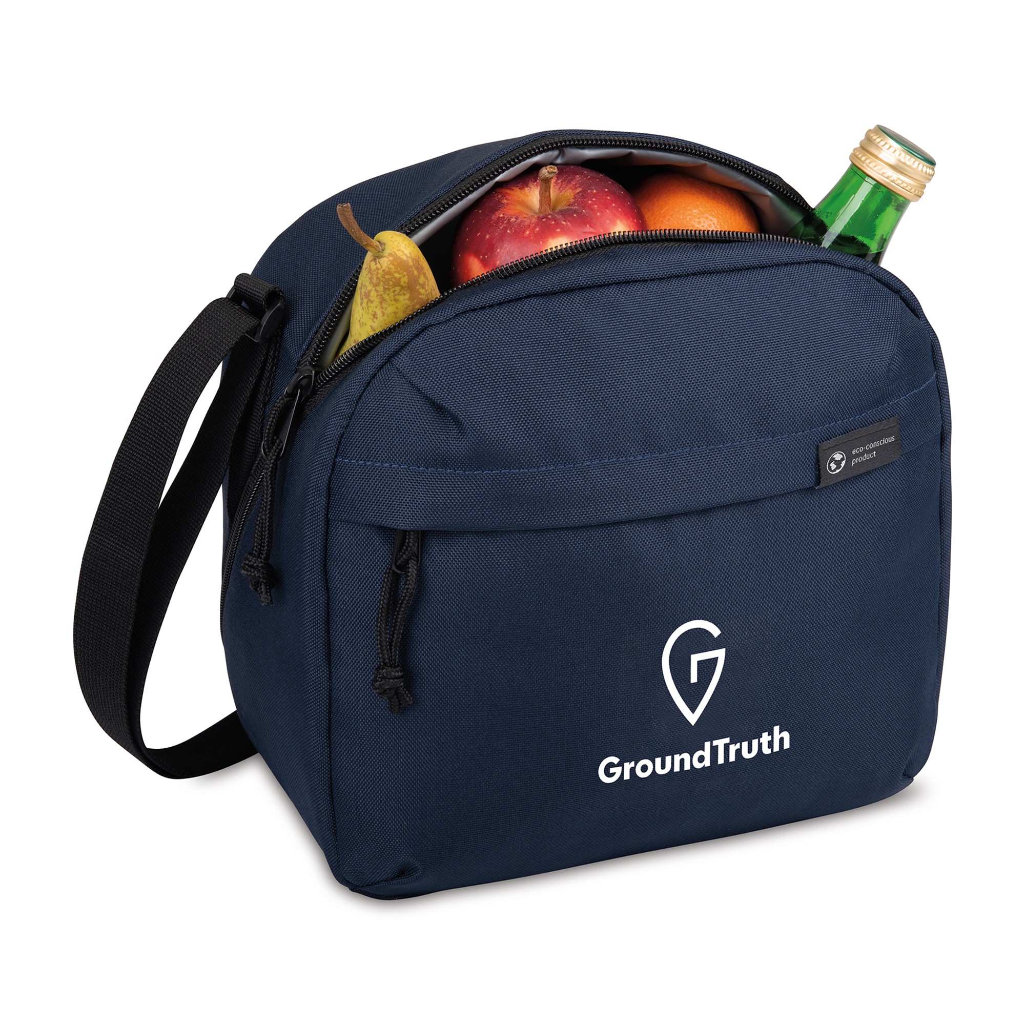 Picture of Renew Recycled rPET Lunch Cooler - AWARE - Navy