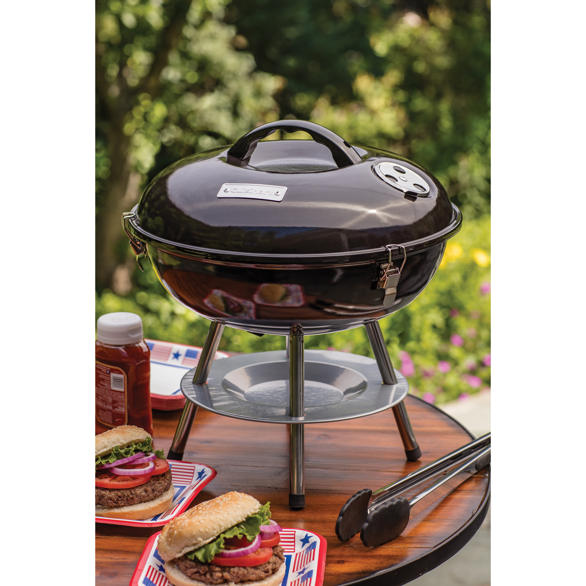 Picture of Cuisinart Outdoors 14" Charcoal Grill - Black