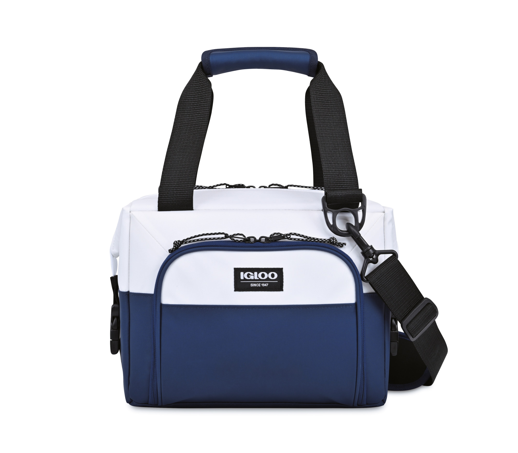 Picture of Igloo Seadrift Snap Down 12 Can Cooler - Navy-White