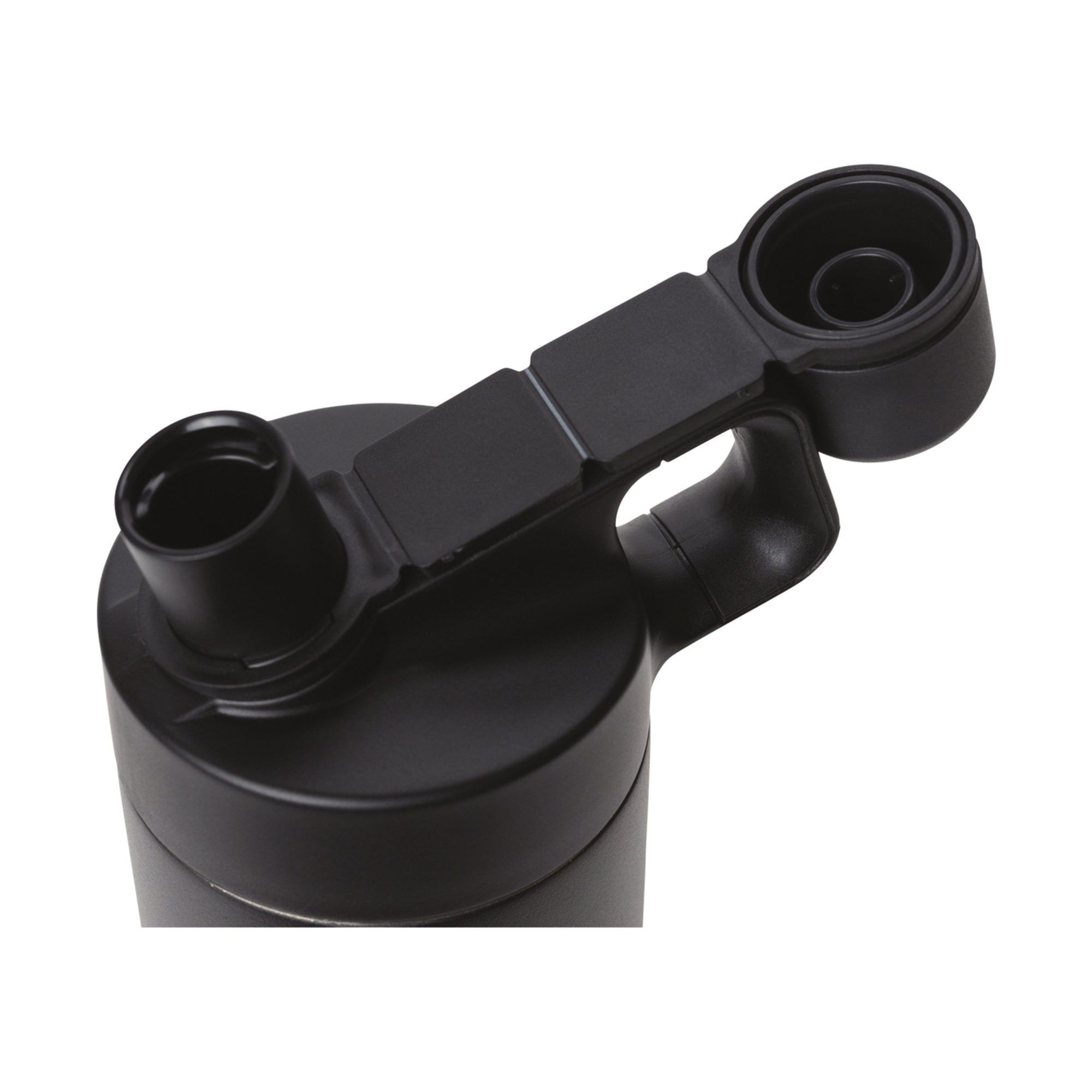 Picture of MiiR Vacuum Insulated Wide Mouth Hatchback Chug Lid Bottle - 20 Oz. - Black Powder