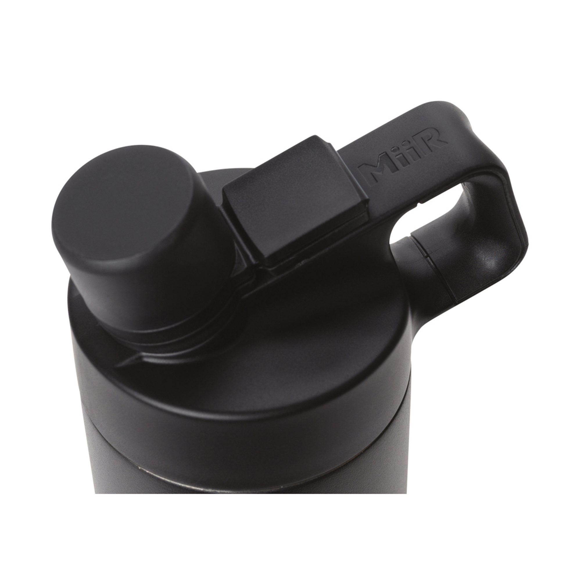 Picture of MiiR Vacuum Insulated Wide Mouth Hatchback Chug Lid Bottle - 20 Oz. - Black Powder