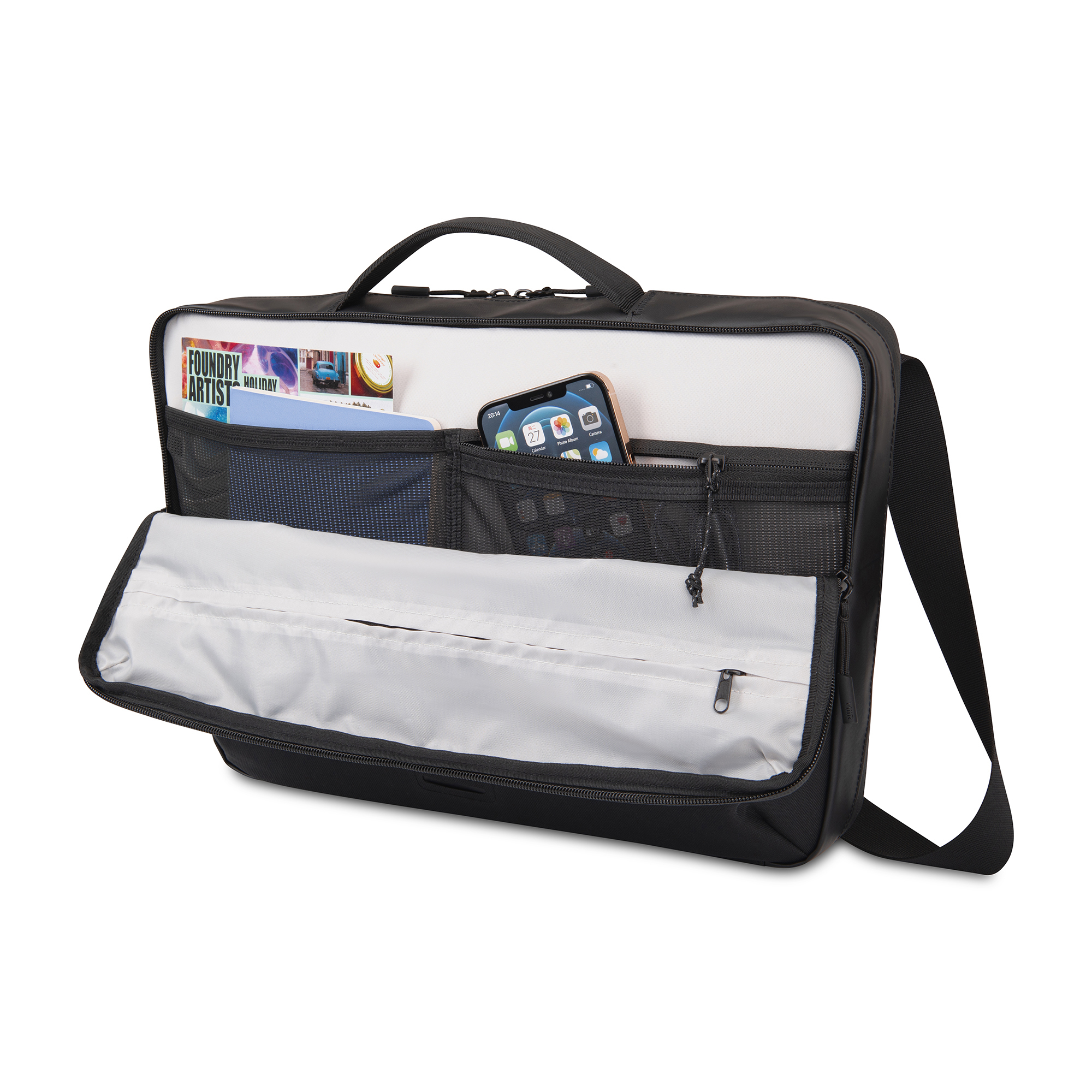 Picture of MiiR Olympus 2.0 8L Recycled rPET Messenger Bag - AWARE - Black