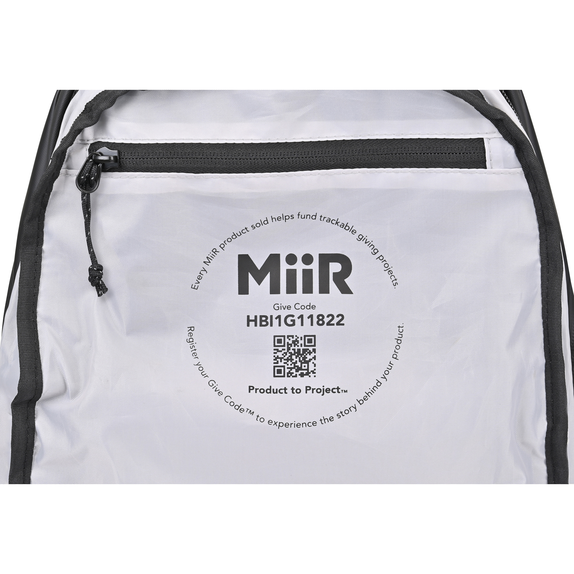 Picture of MiiR Olympus 2.0 8L Recycled rPET Messenger Bag - AWARE - Black