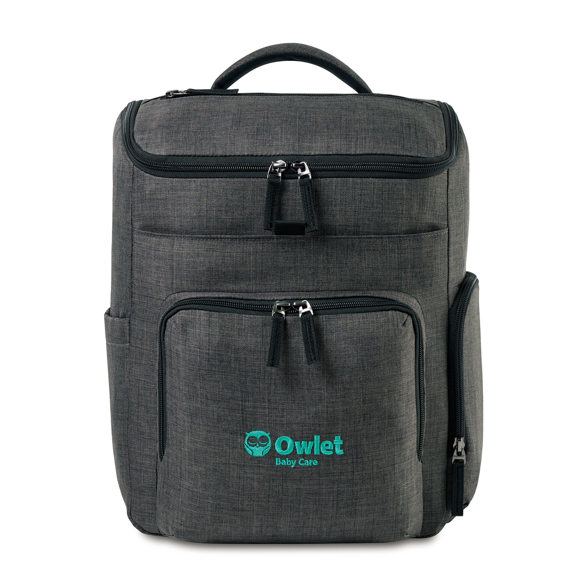 Picture of Reagan Recycled rPET Diaper Backpack - Charcoal Heather