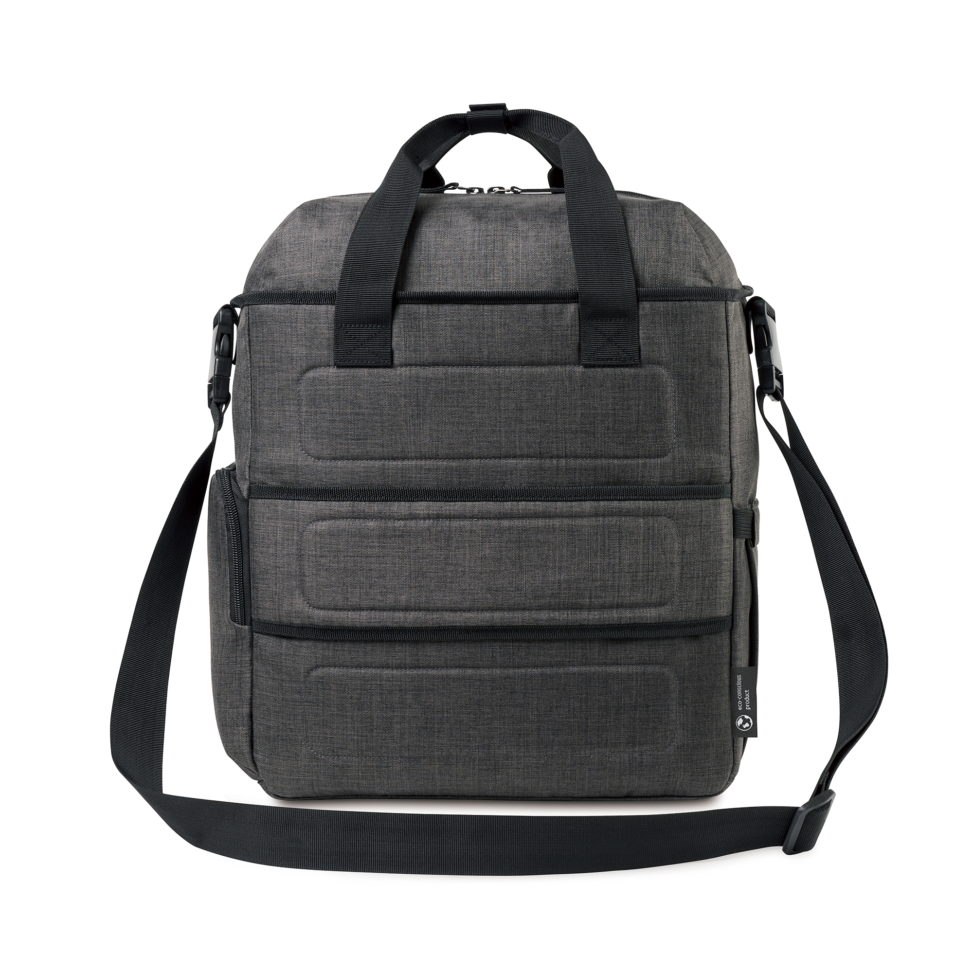 Picture of Reagan Recycled rPETCarryall Tote - Charcoal Heather