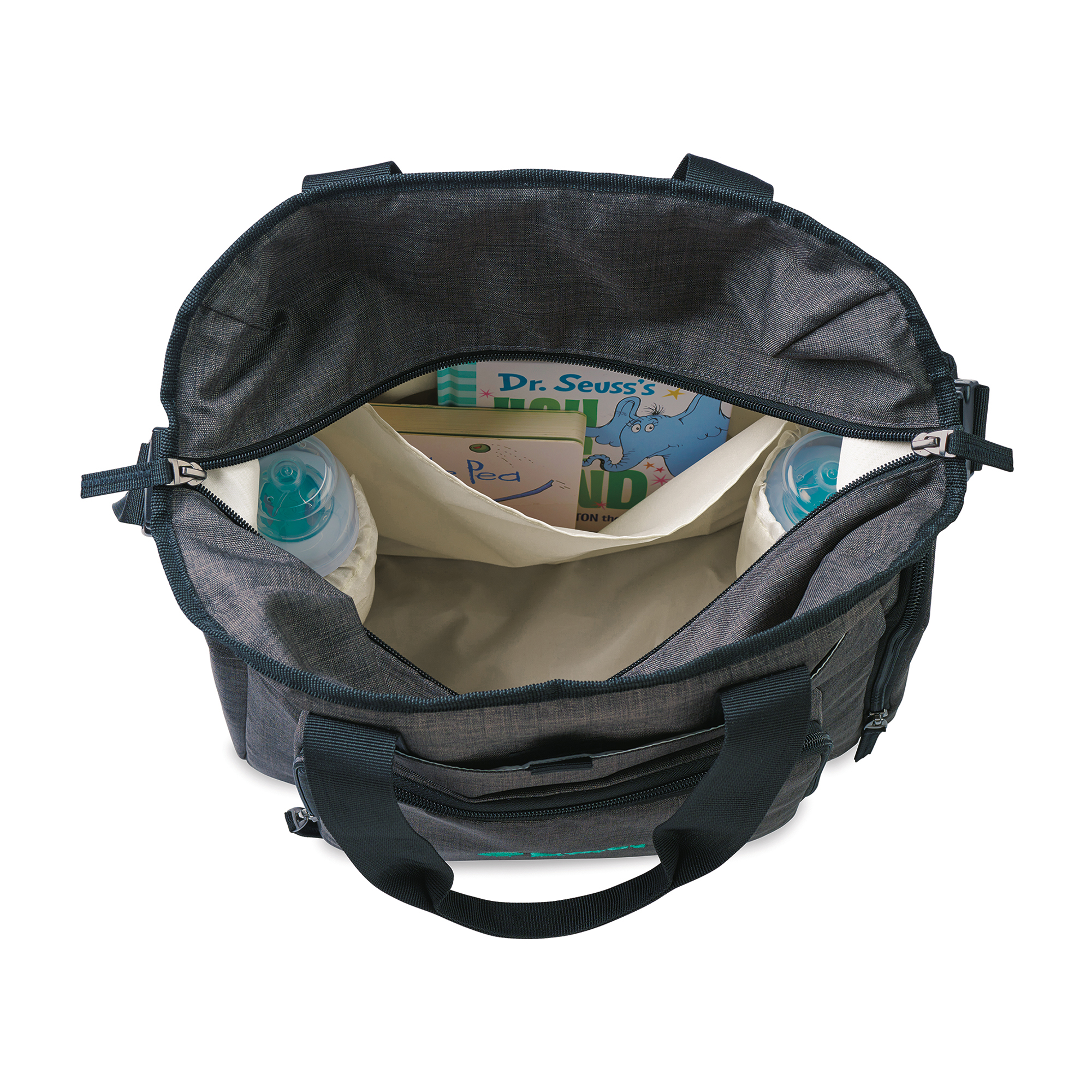 Picture of Reagan Recycled rPETCarryall Tote - Charcoal Heather