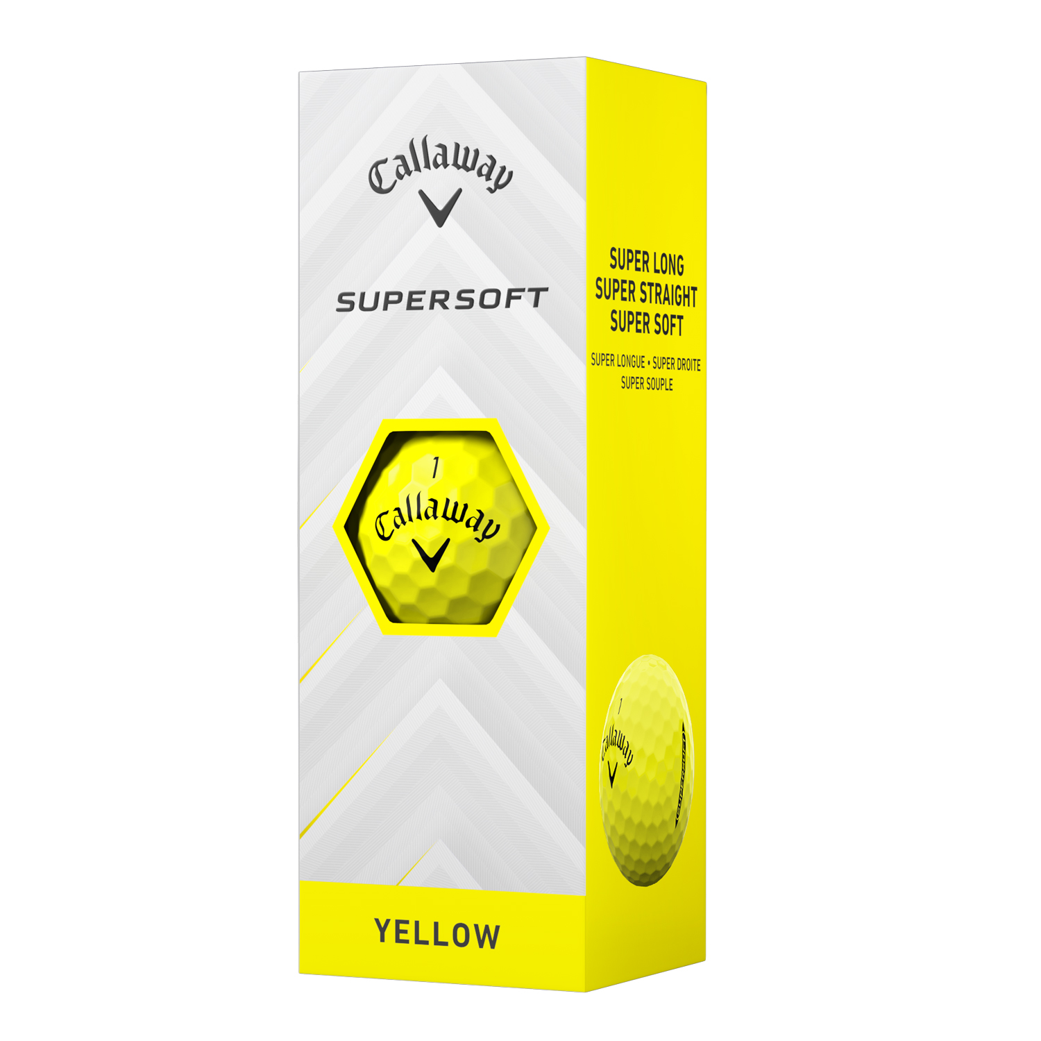 Picture of Callaway Supersoft Yellow Golf Balls