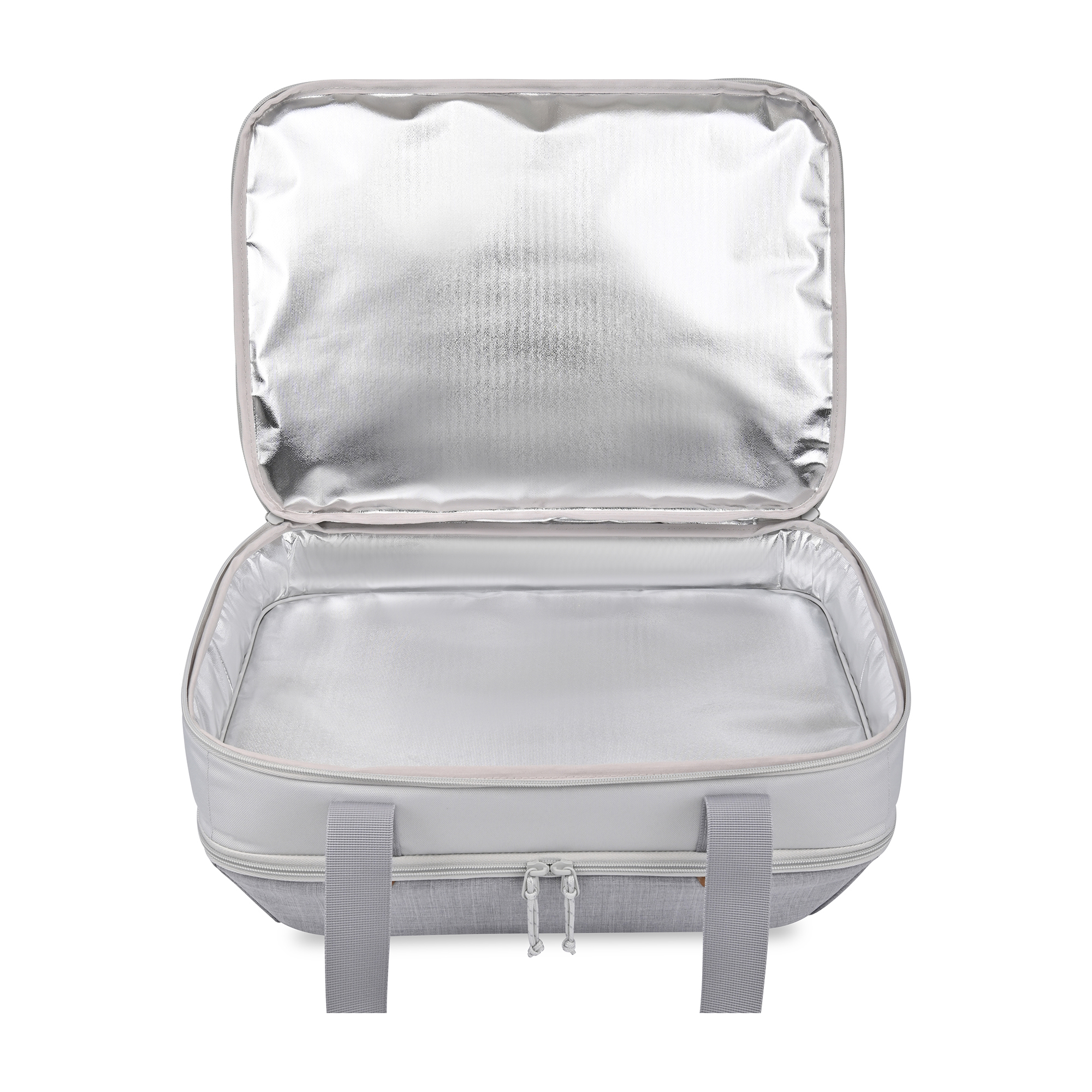 Picture of Parkview Recycled rPET Insulated Dual Food Carrier - Greystone