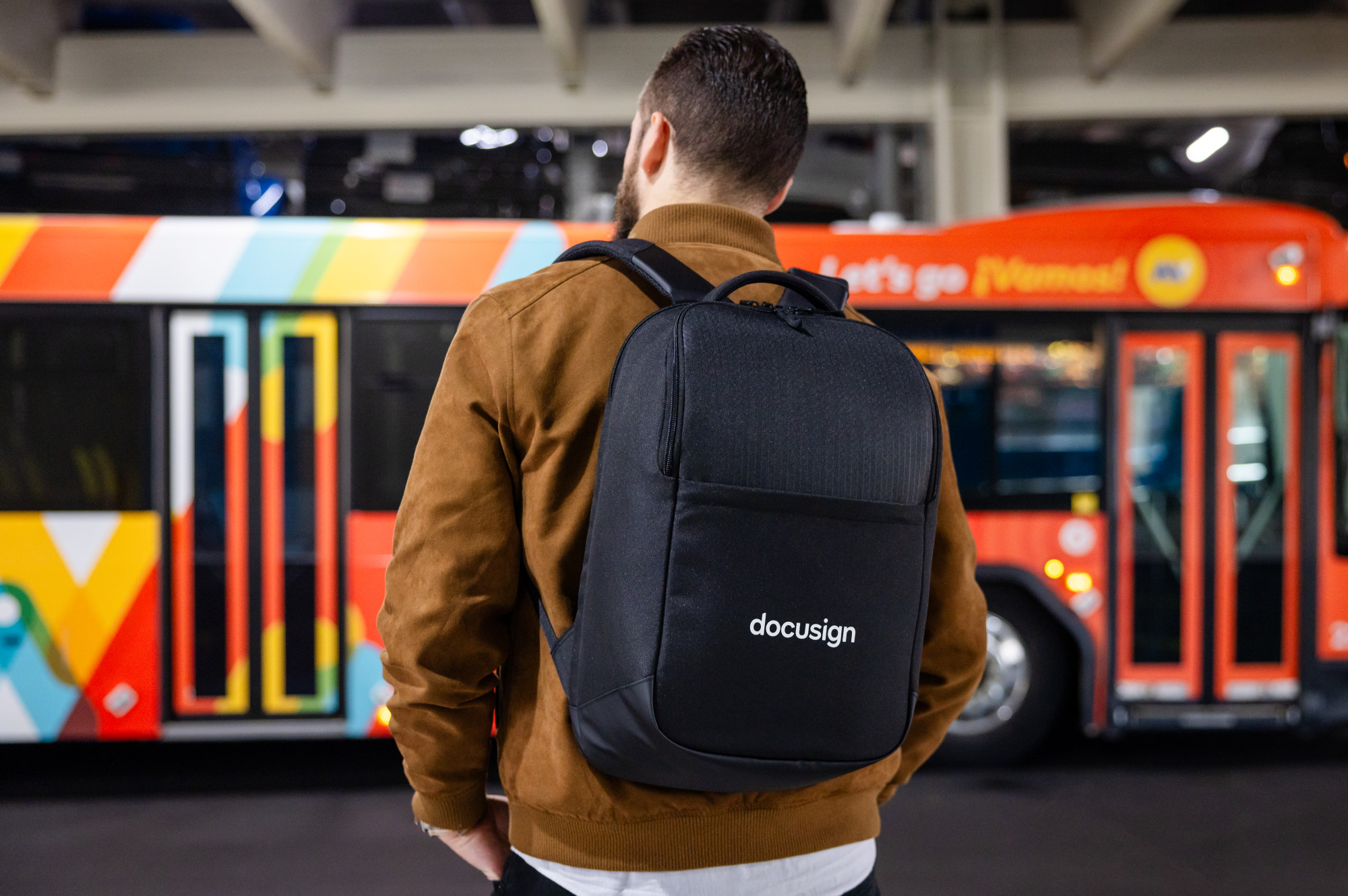 Picture of Transit Recycled rPET Laptop Backpack - Black