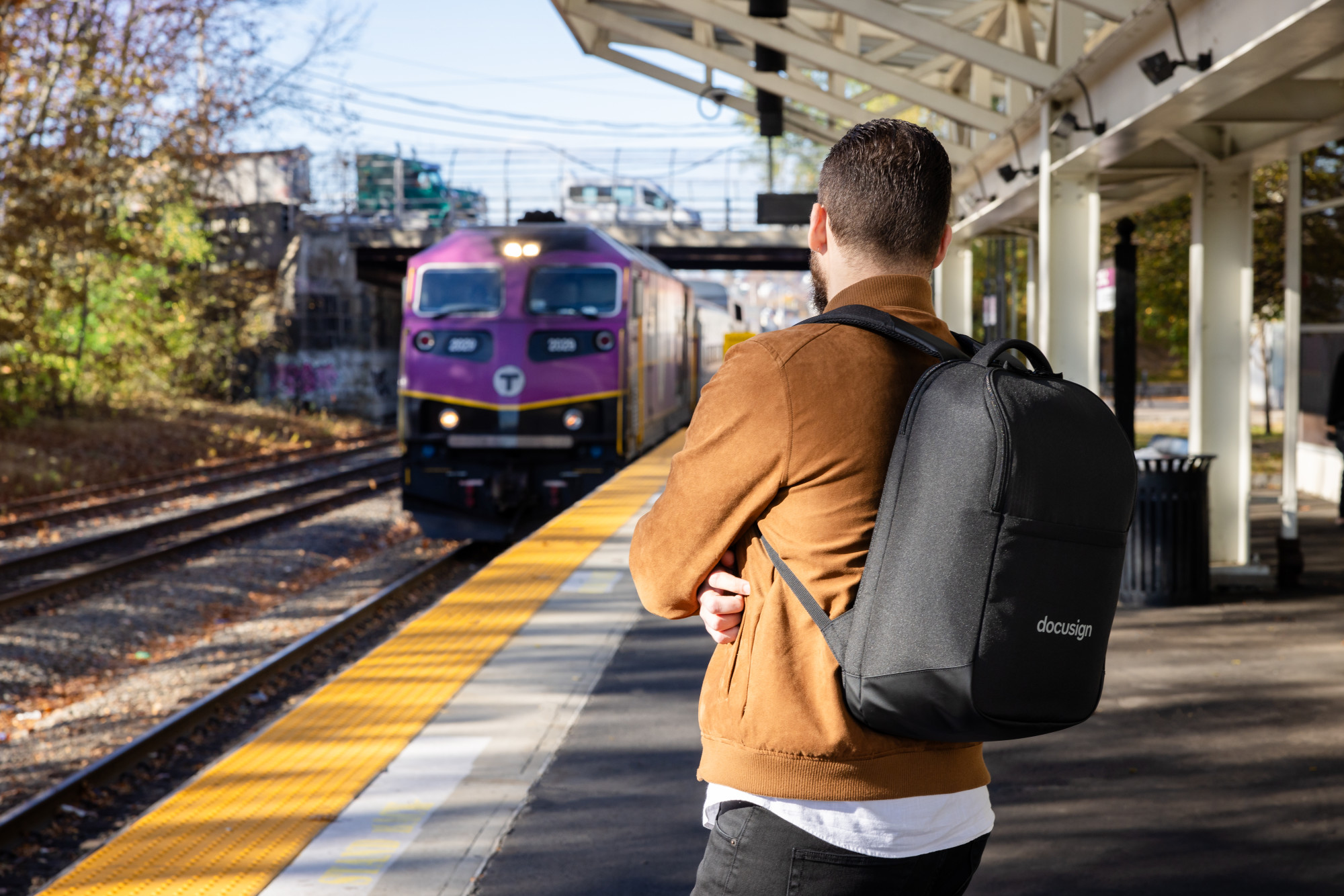 Picture of Transit Recycled rPET Laptop Backpack - Black