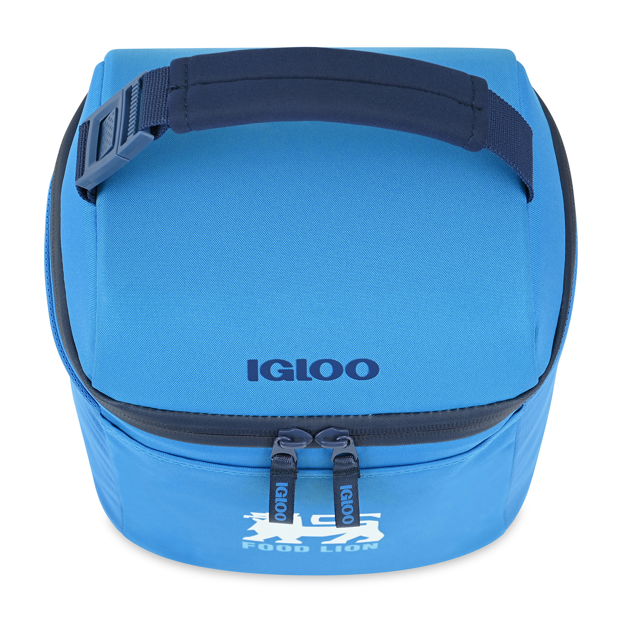Picture of Igloo Day Chiller Recycled Poly Box 8 Can Soft Cooler - Brilliant Blue