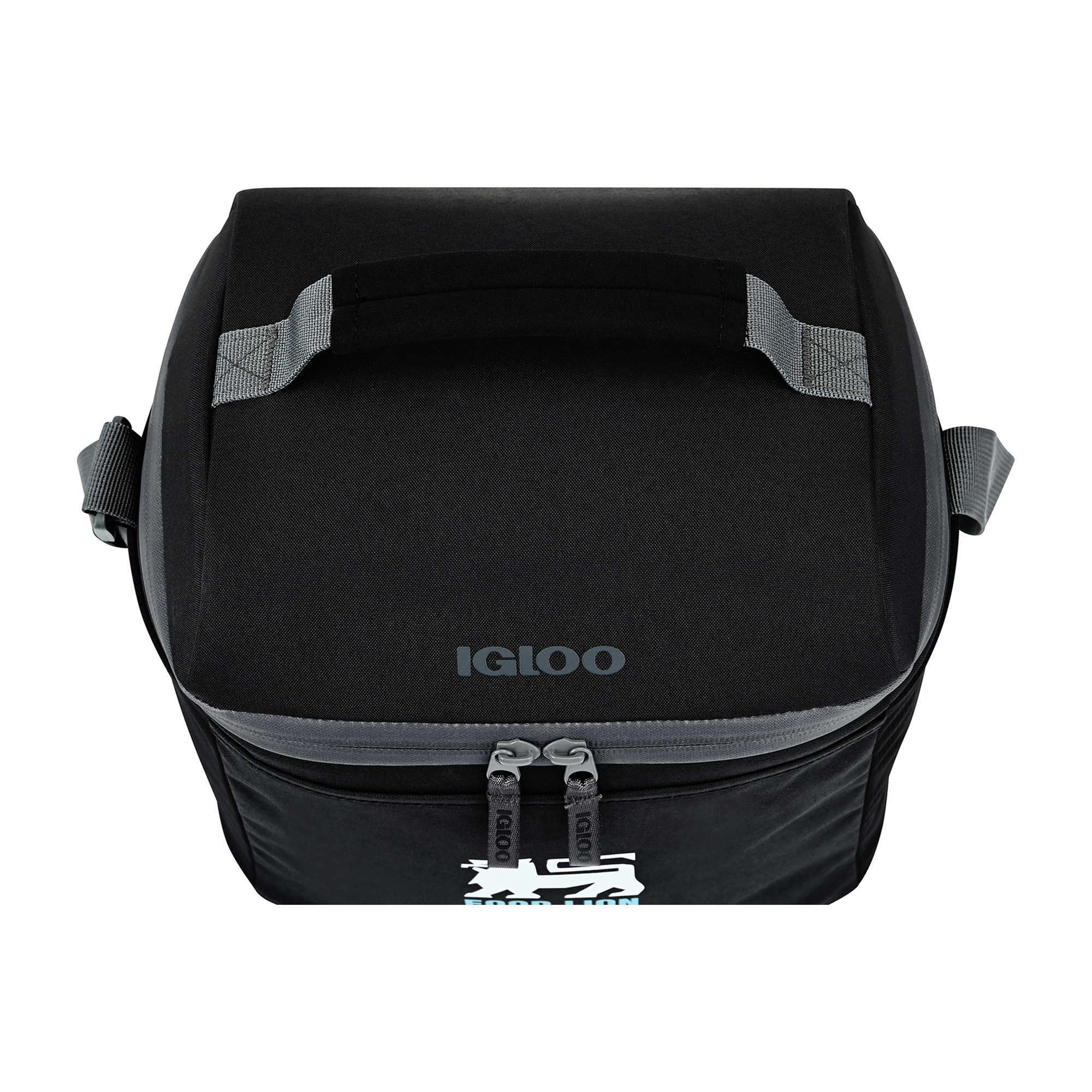 Picture of Igloo Day Chiller Recycled Poly Box 16 Can Soft Cooler - Black