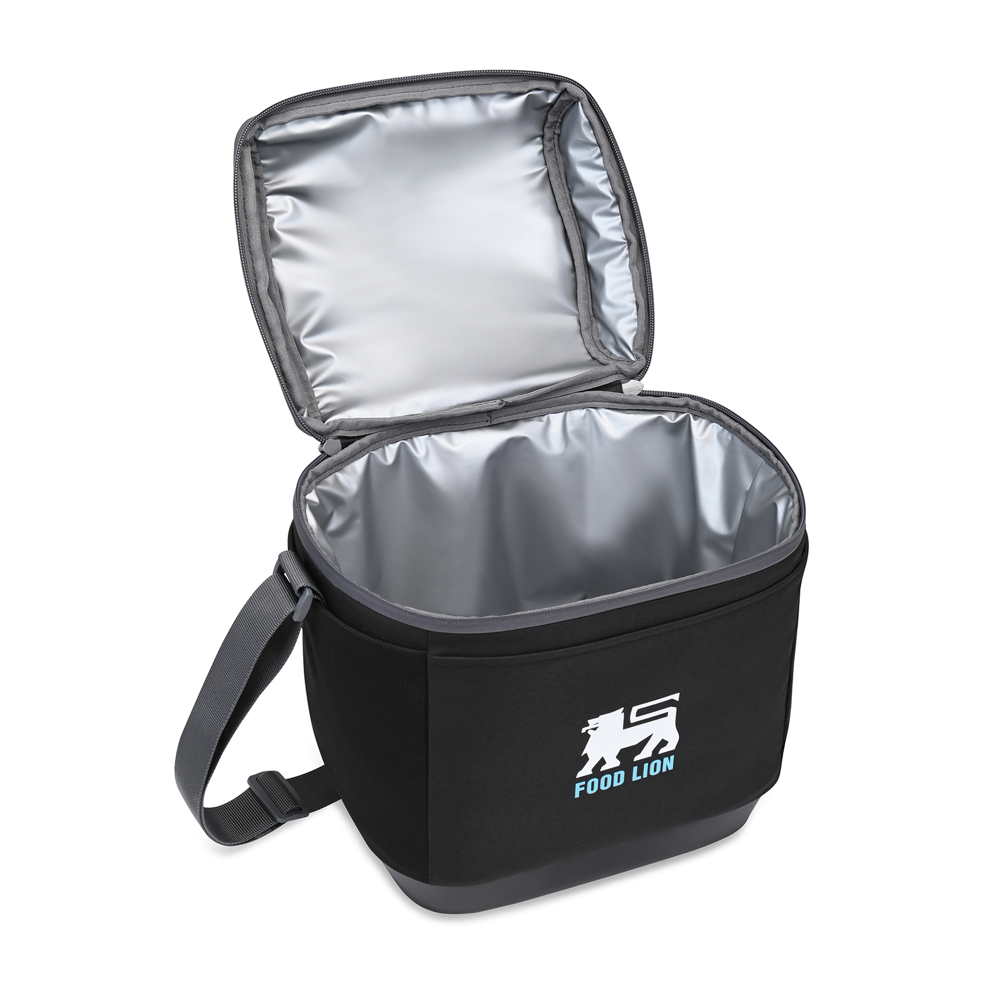 Picture of Igloo Day Chiller Recycled Poly Box 16 Can Soft Cooler - Black