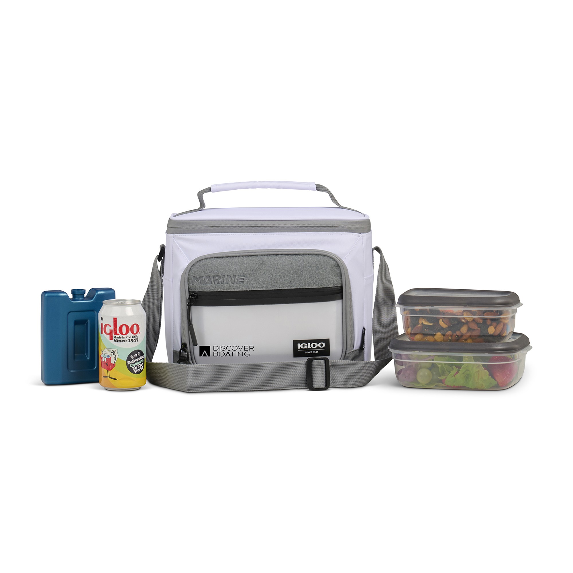 Picture of Igloo Marine 12 Can Cube Cooler - White