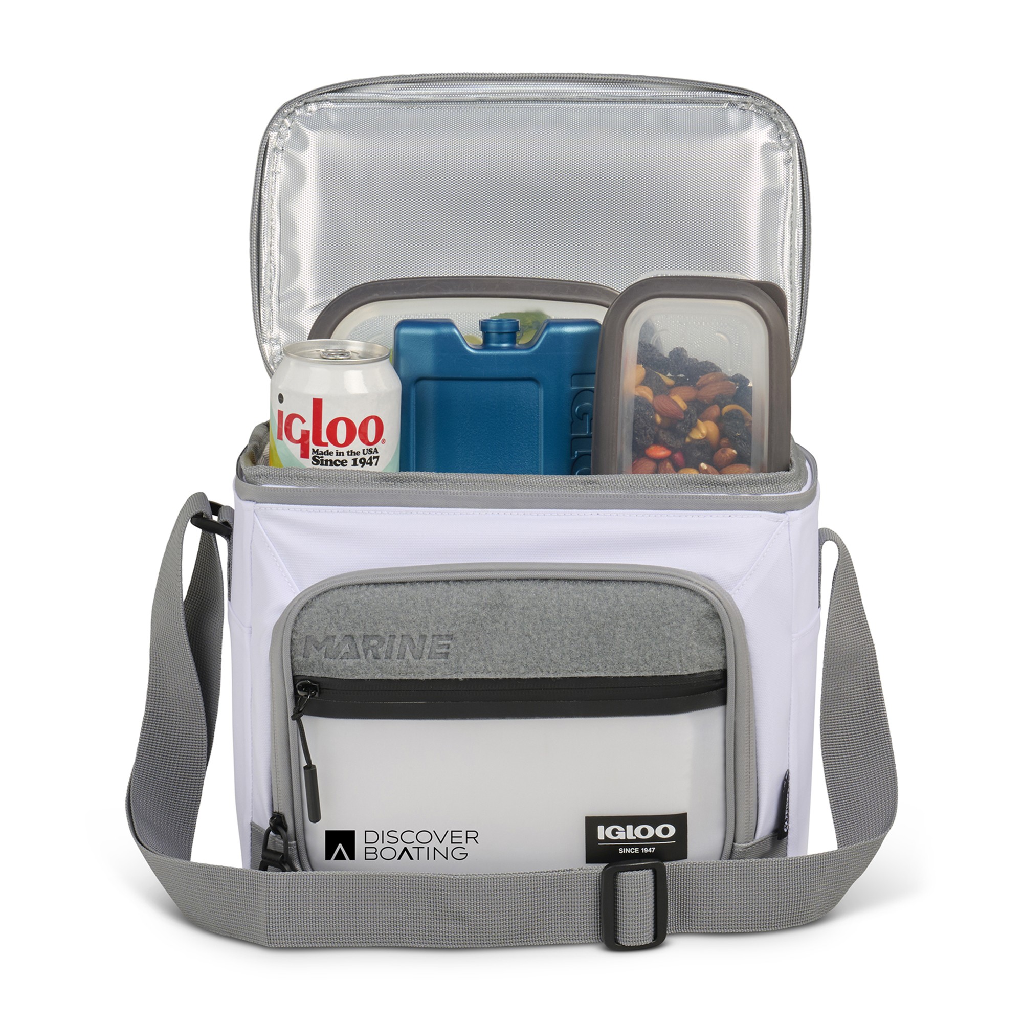 Picture of Igloo Marine 12 Can Cube Cooler - White